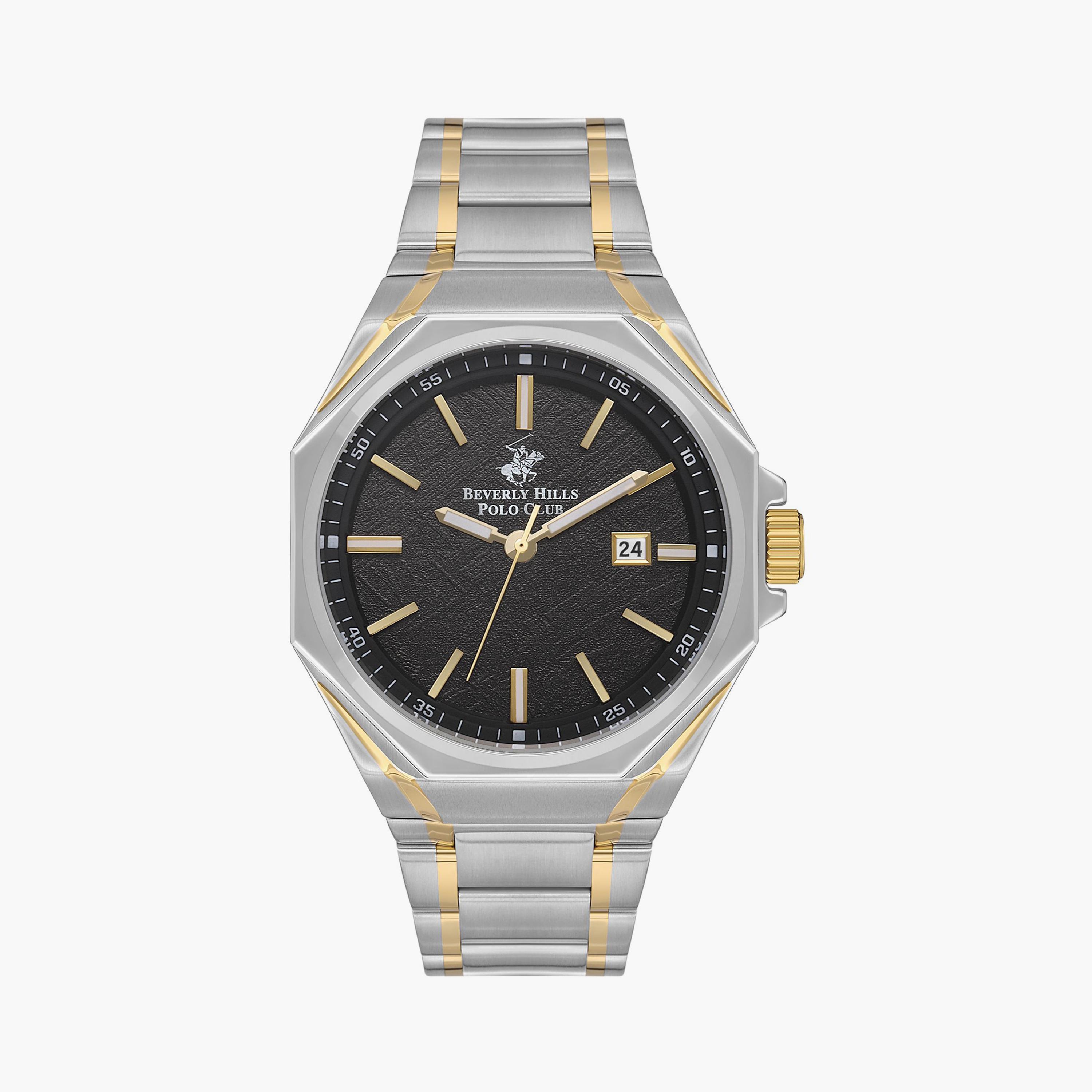 Beverly Hills Polo Club Men's Silver Analog Metal Watch | BP3544X.250-men-watchesandjewellery-watches-image-1