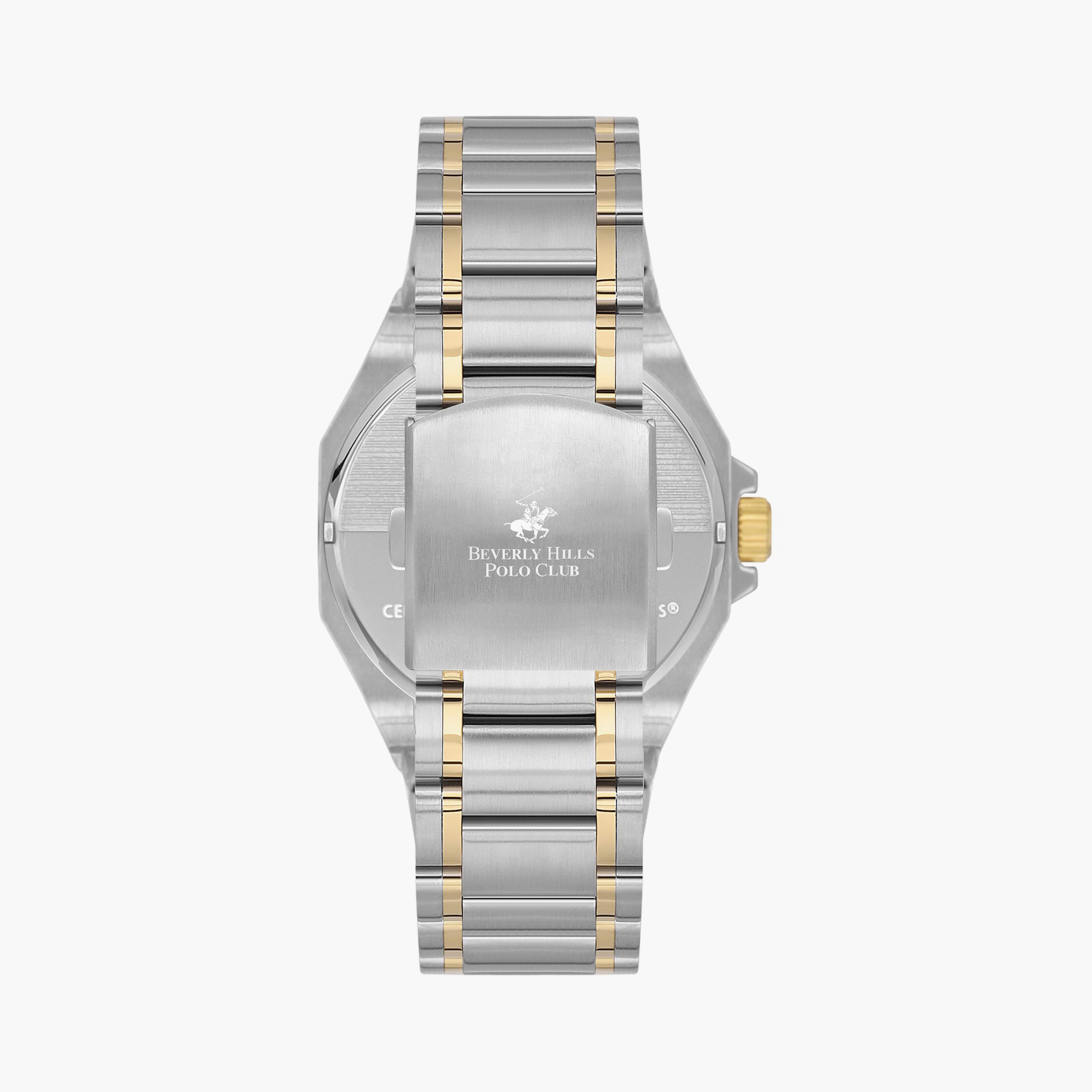 Beverly Hills Polo Club Men's Silver Analog Metal Watch | BP3544X.250-men-watchesandjewellery-watches-image-3