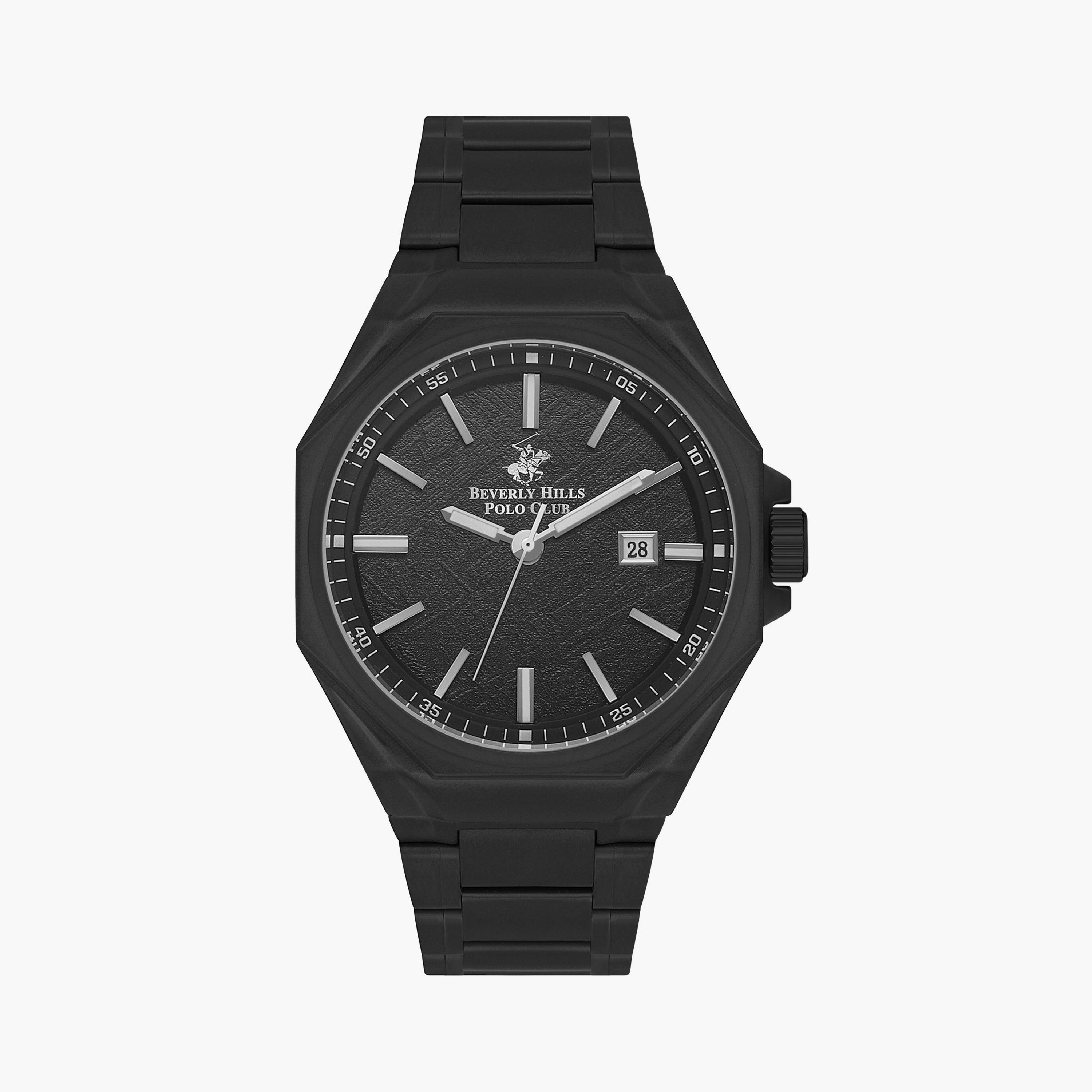 بيفرلي هيلز بولو كلوب ساعة يد رجالية تناظرية معدن أسود BP3544X.650-men-watchesandjewellery-watches-image-1
