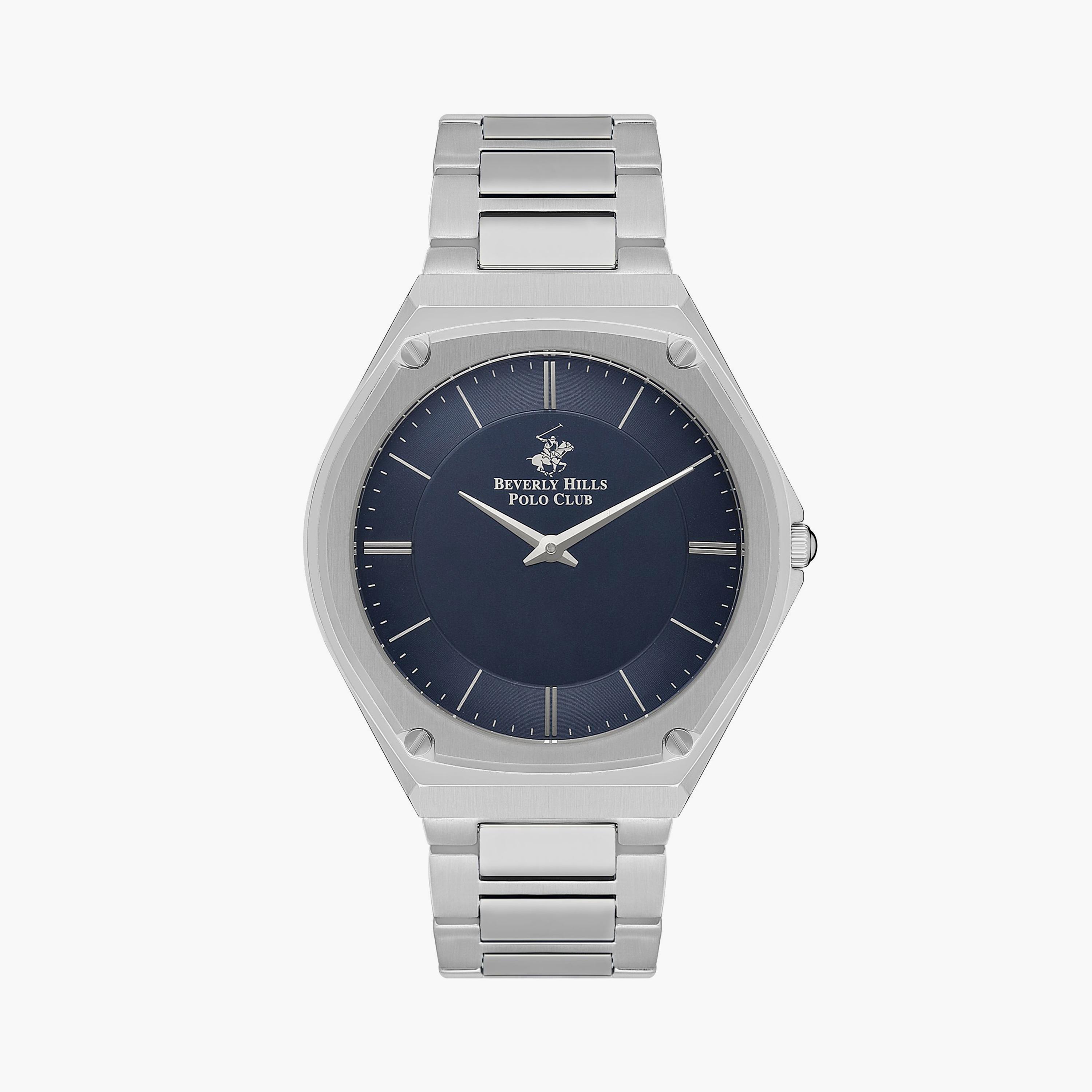 بيفرلي هيلز بولو كلوب ساعة يد رجالية تناظرية معدن فضي BP3545X.390-men-watchesandjewellery-watches-image-1