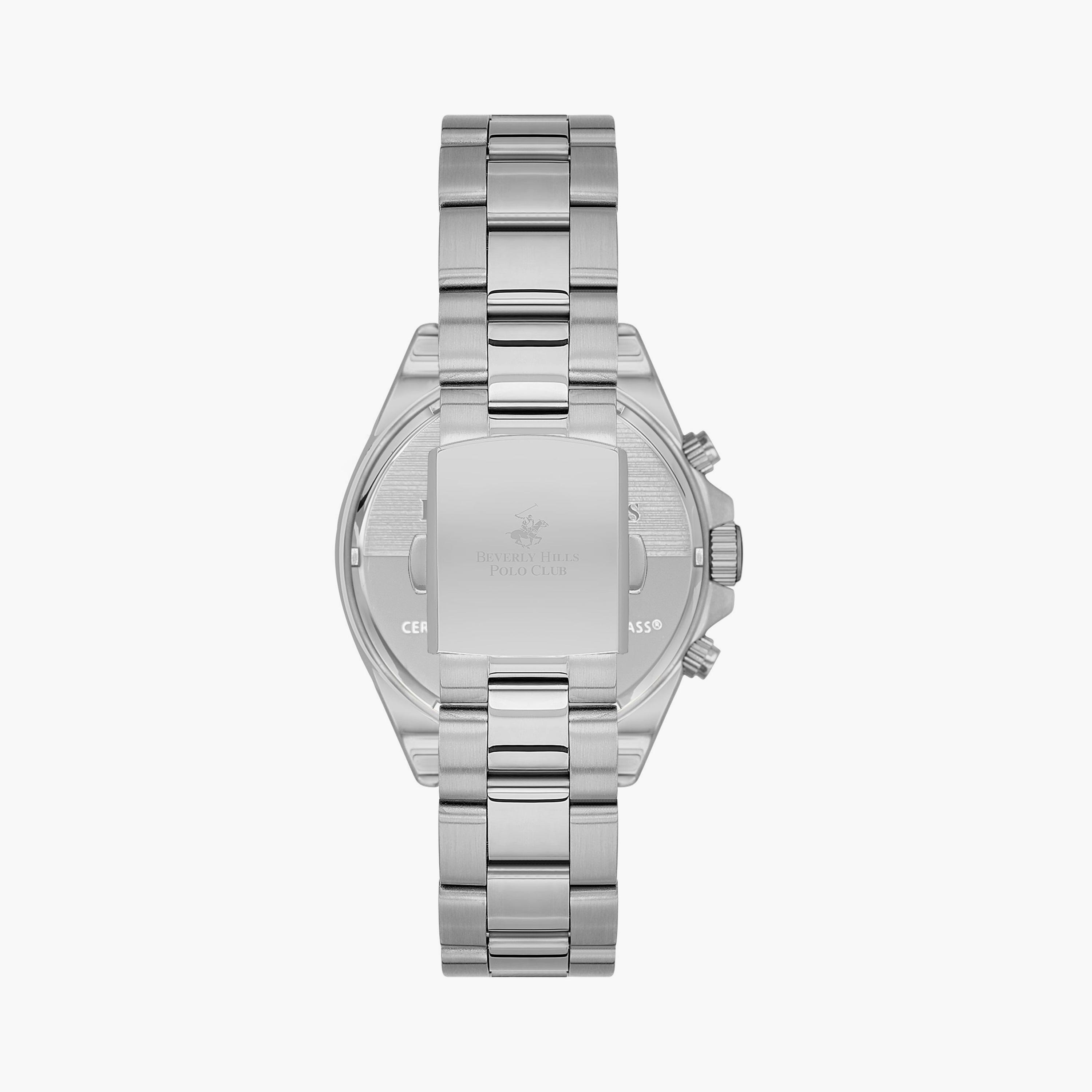 ساعة يد تناظرية فضية وذهبية بسوار ستانلس ستيل للنساء من أوماكس - 00JDP030N002-men-watchesandjewellery-watches-image-3