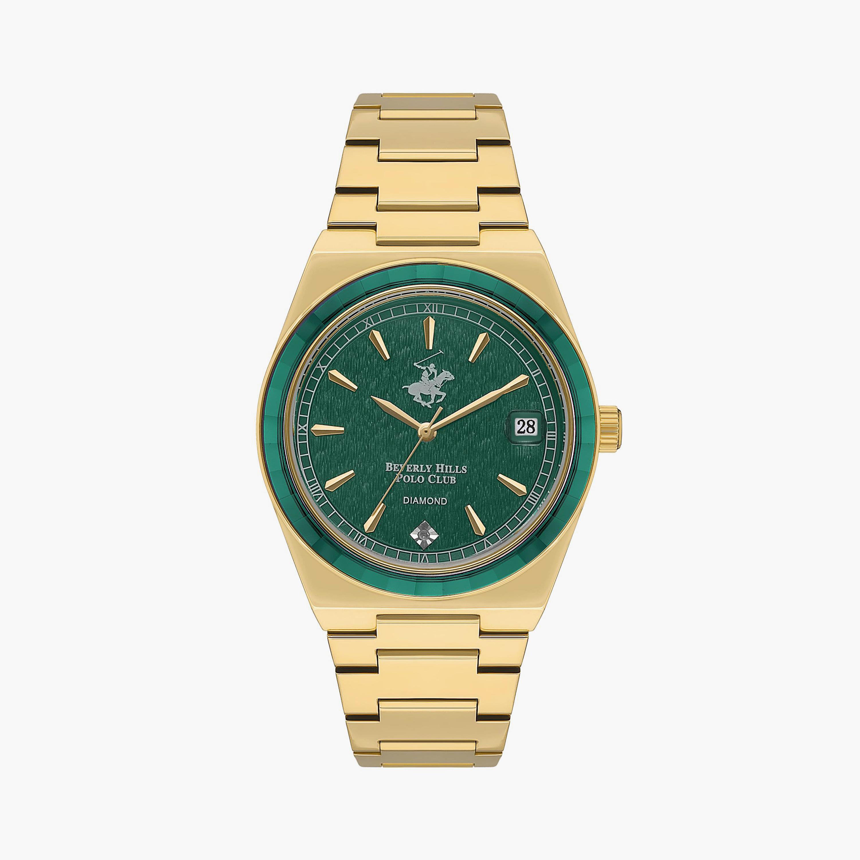 بيفرلي هيلز بولو كلوب ساعة يد نسائية تناظرية معدن ذهبي BP3562C.170-women-watchesandjewellery-watches-image-2