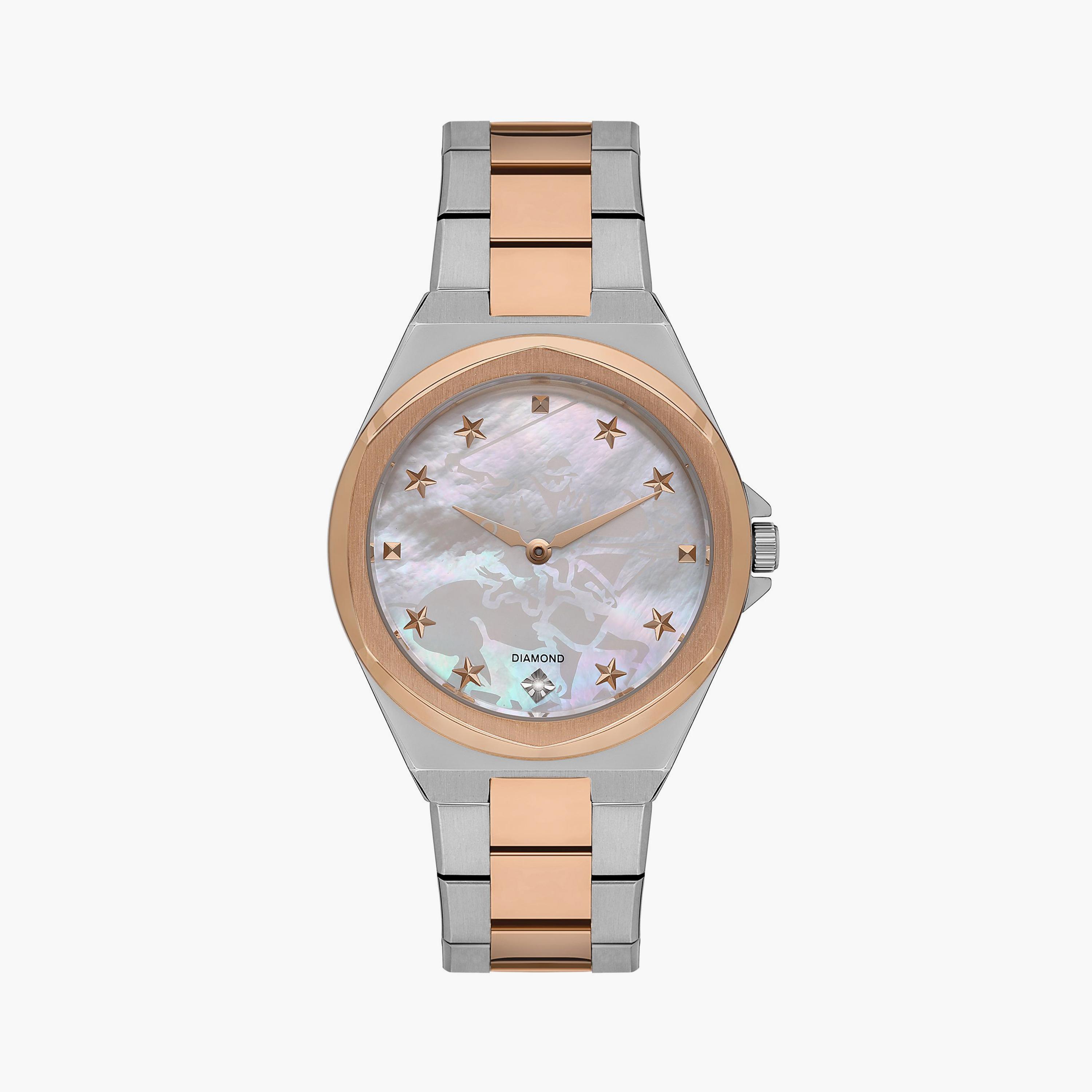بيفرلي هيلز بولو كلوب ساعة يد نسائية تناظرية معدن فضي BP3570X.520-women-watchesandjewellery-watches-image-1