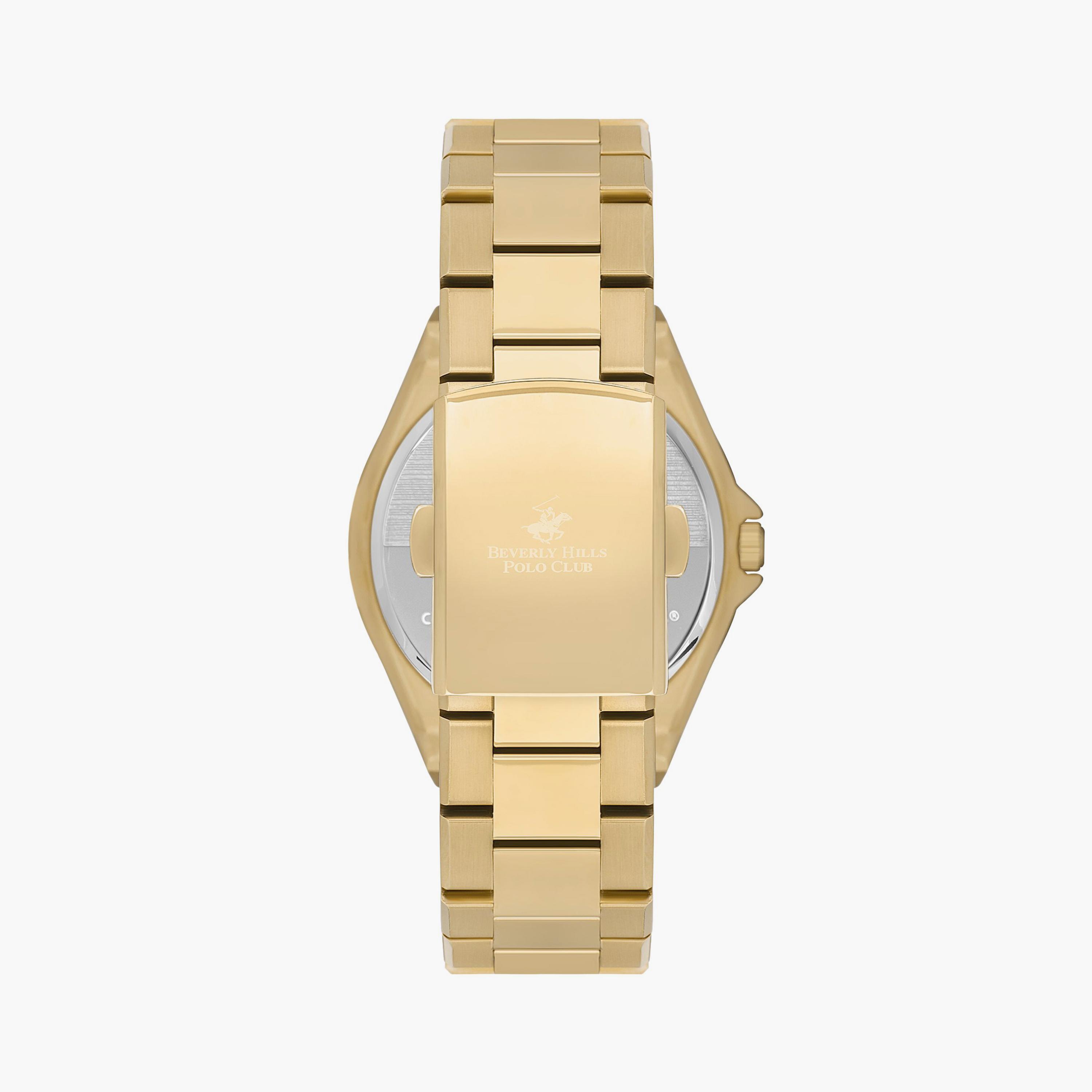 ساعة يد كرونوغراف للرجال بلون أزرق وسوارسليكون من بوس 1514061-women-watchesandjewellery-watches-image-4