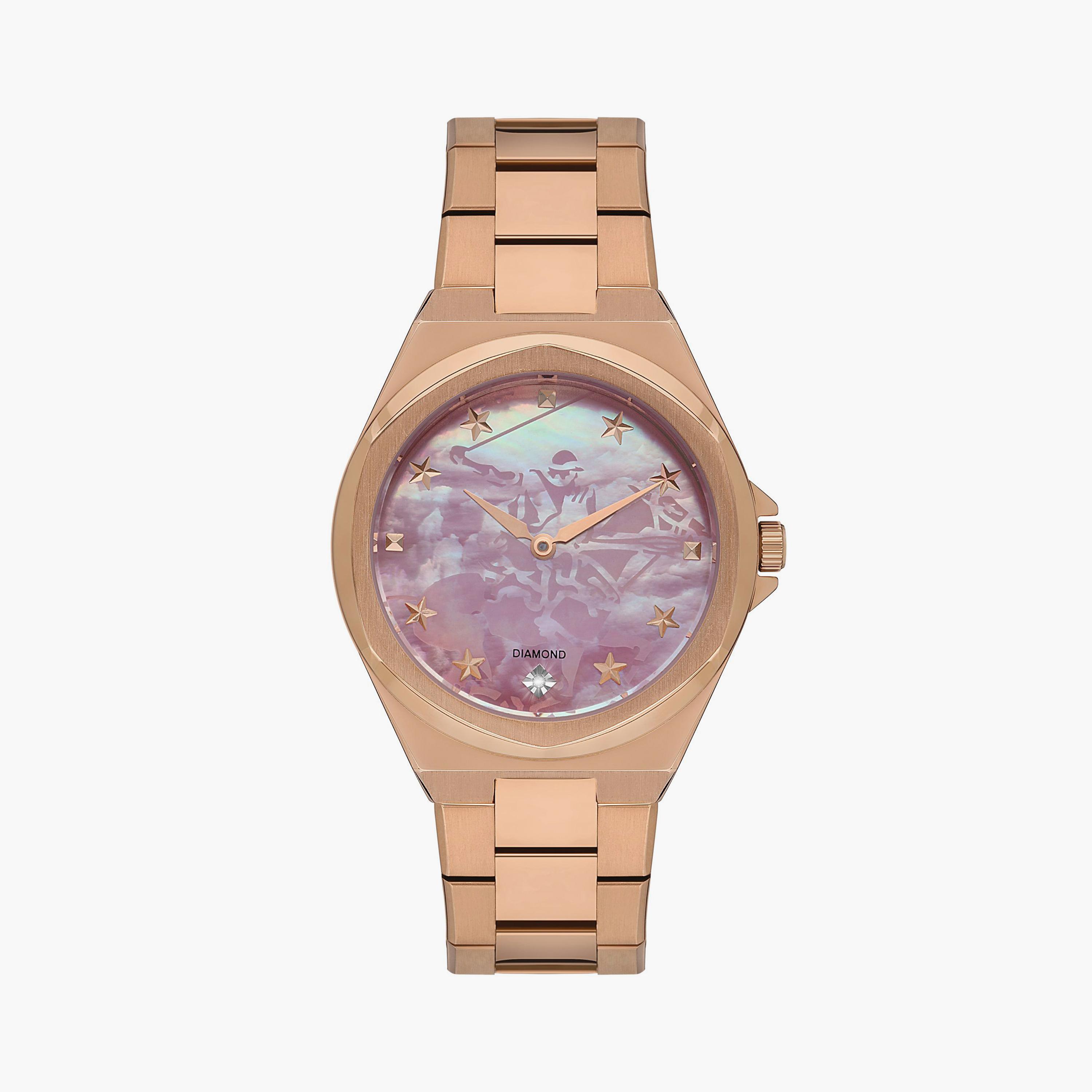 Beverly Hills Polo Club Women's Rose Gold Analog Metal Watch | BP3570X.480-women-watchesandjewellery-watches-image-1