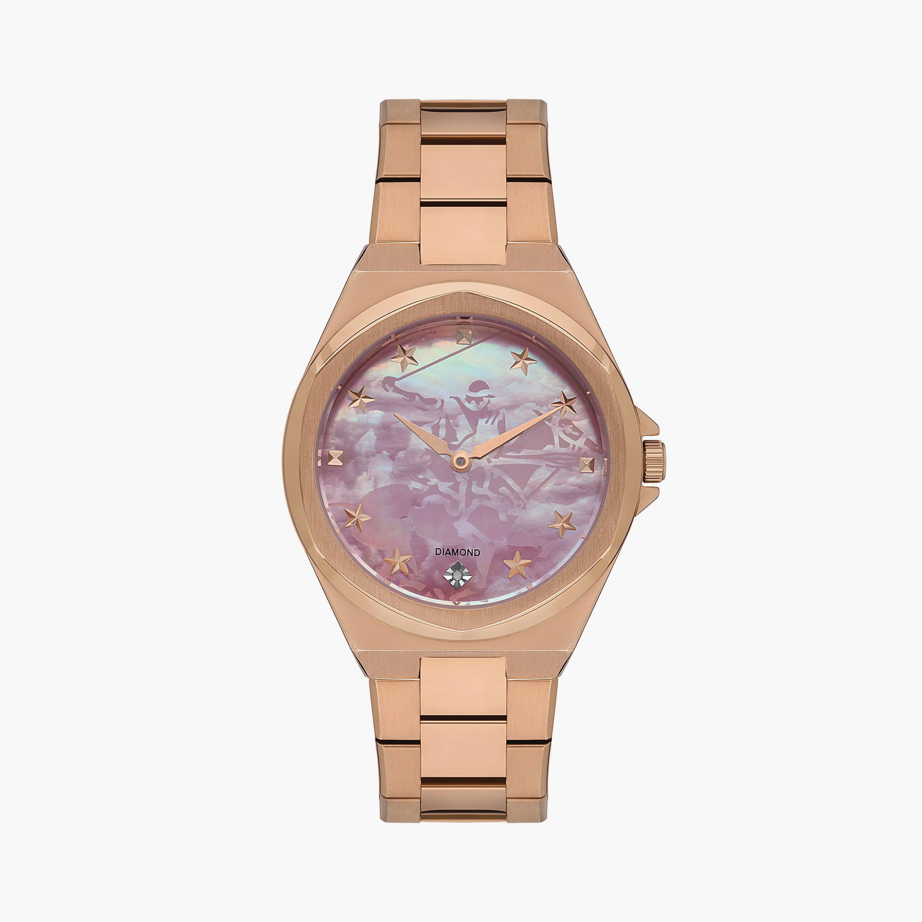 Beverly Hills Polo Club Women's Rose Gold Analog Metal Watch | BP3570X.480-women-watchesandjewellery-watches-image-2