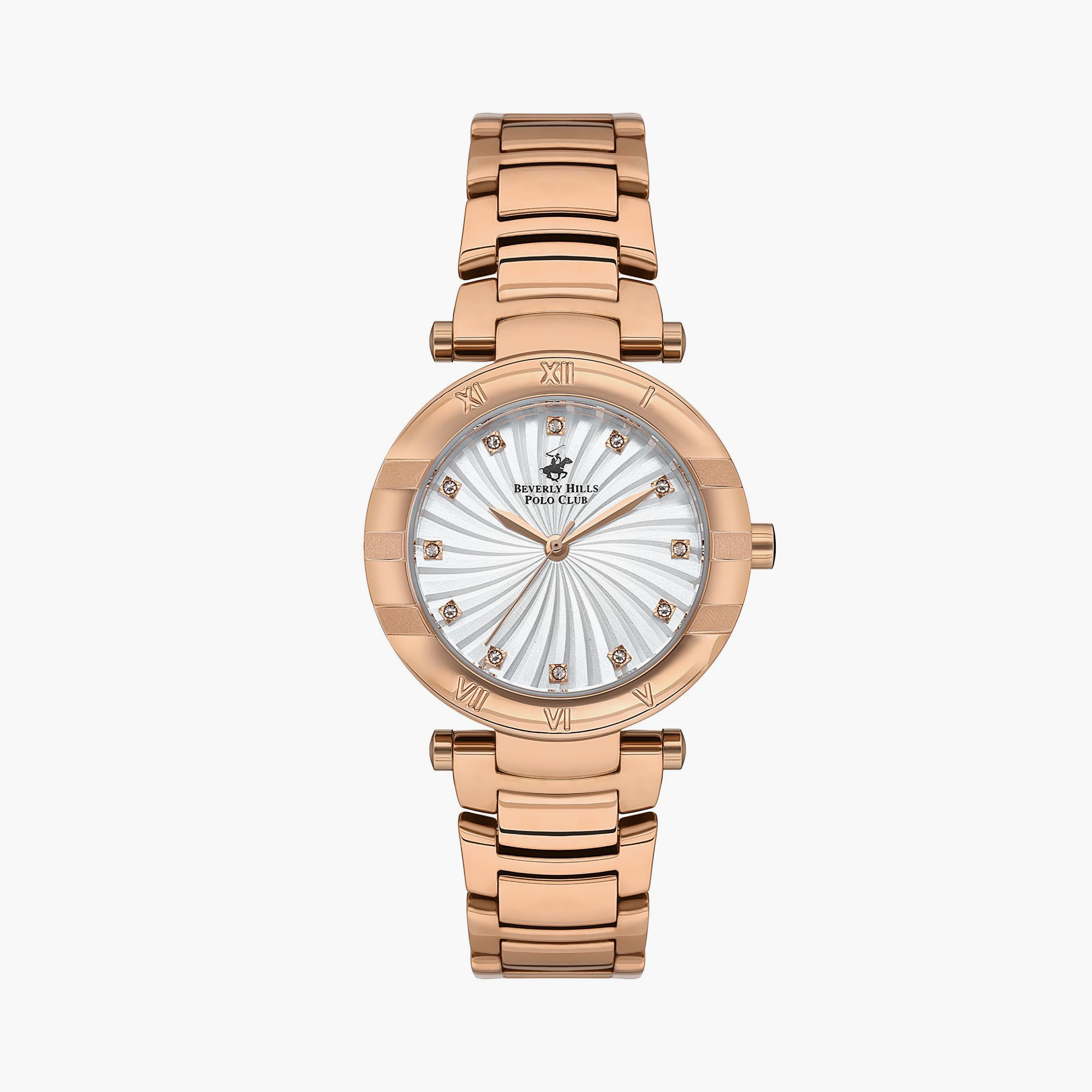 Beverly Hills Polo Club Rose Gold Analog Metal Watch | BP3565C.430-women-watchesandjewellery-watches-image-1