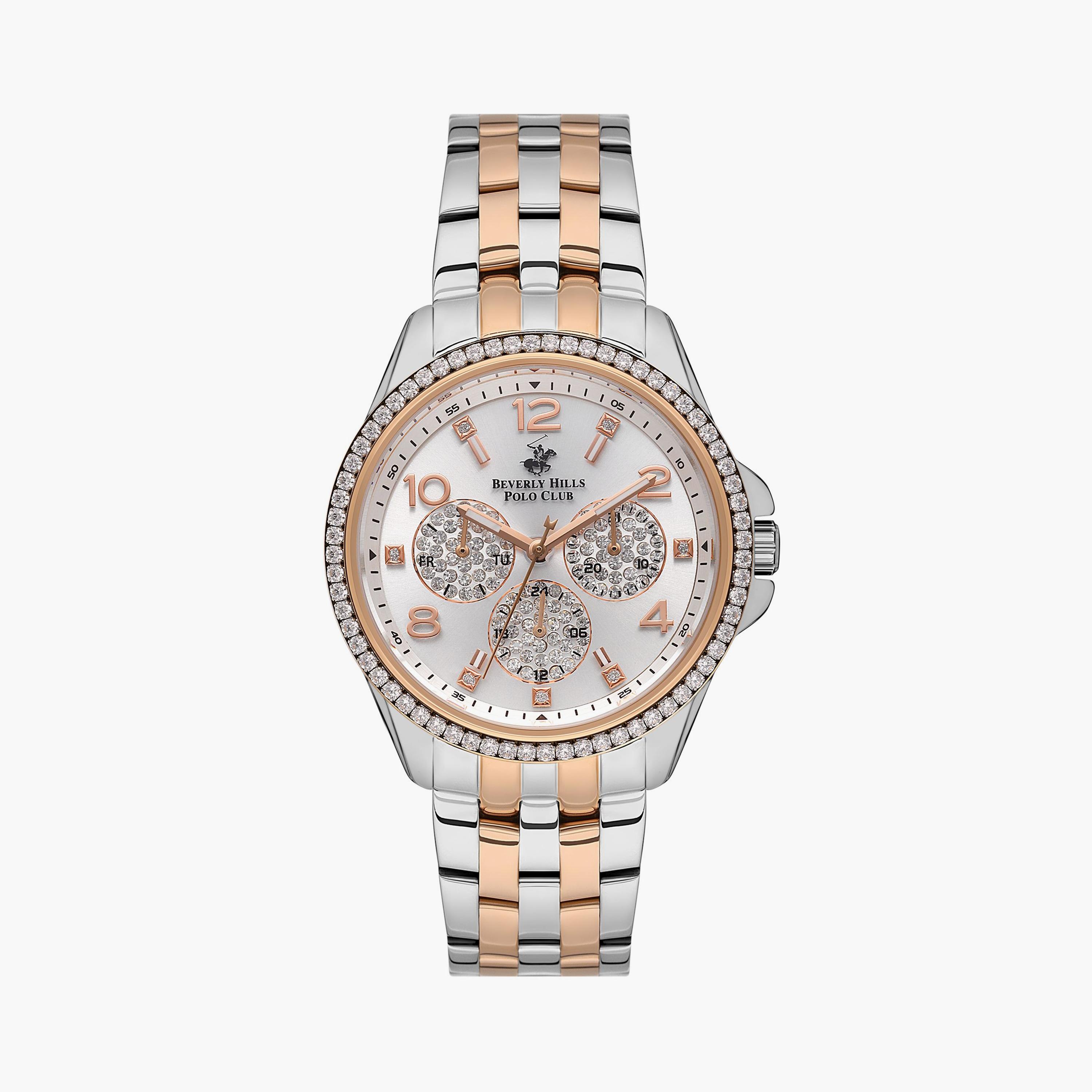 بيفرلي هيلز بولو كلوب ساعة يد نسائية كرونوغراف معدن فضي BP3572C.530-women-watchesandjewellery-watches-image-1