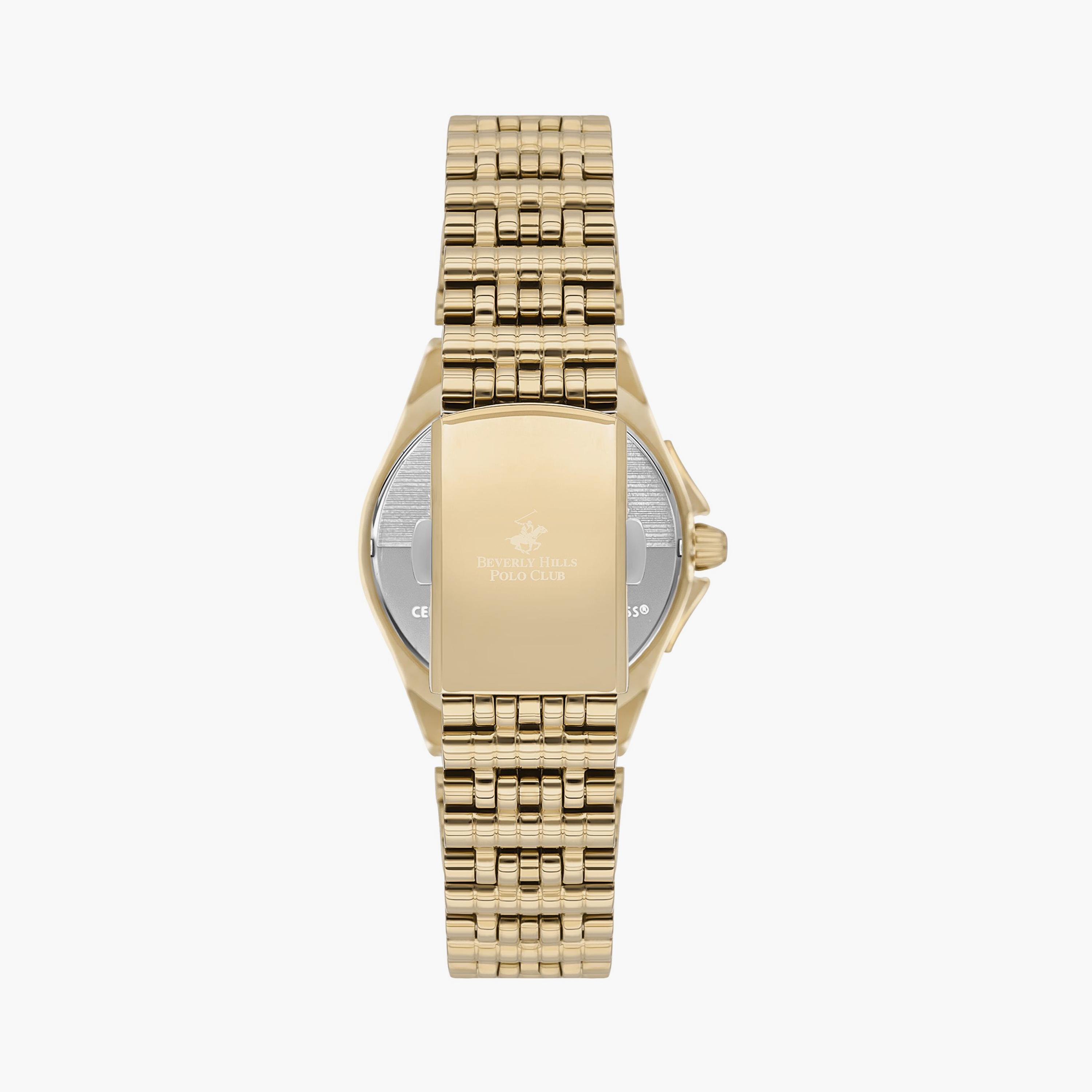 بيفرلي هيلز بولو كلوب ساعة يد نسائية تناظرية معدن ذهبي BP3587C.170-women-watchesandjewellery-watches-image-3