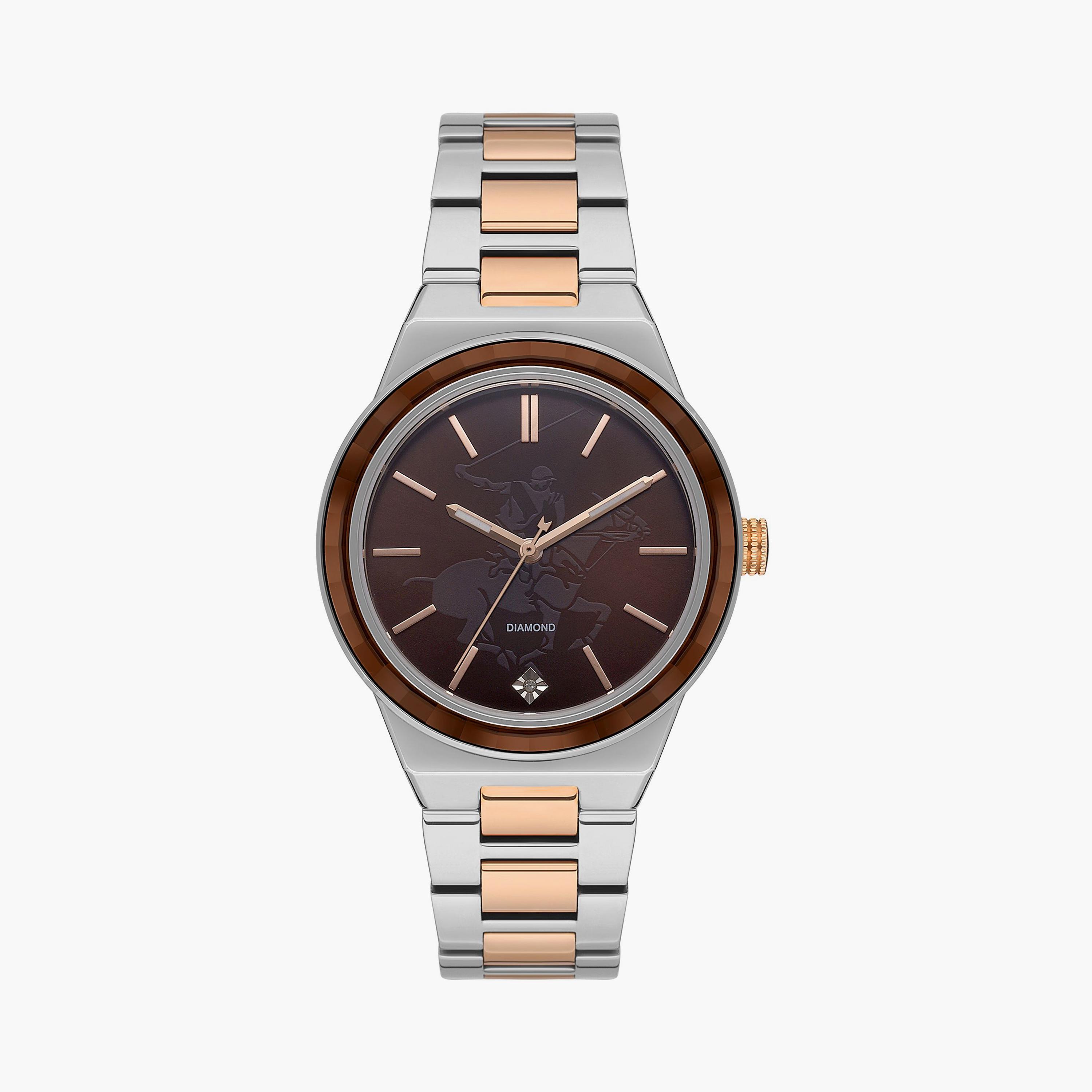 Beverly Hills Polo Club Women's Silver Analog Metal Watch | BP3584X.540-women-watchesandjewellery-watches-image-1
