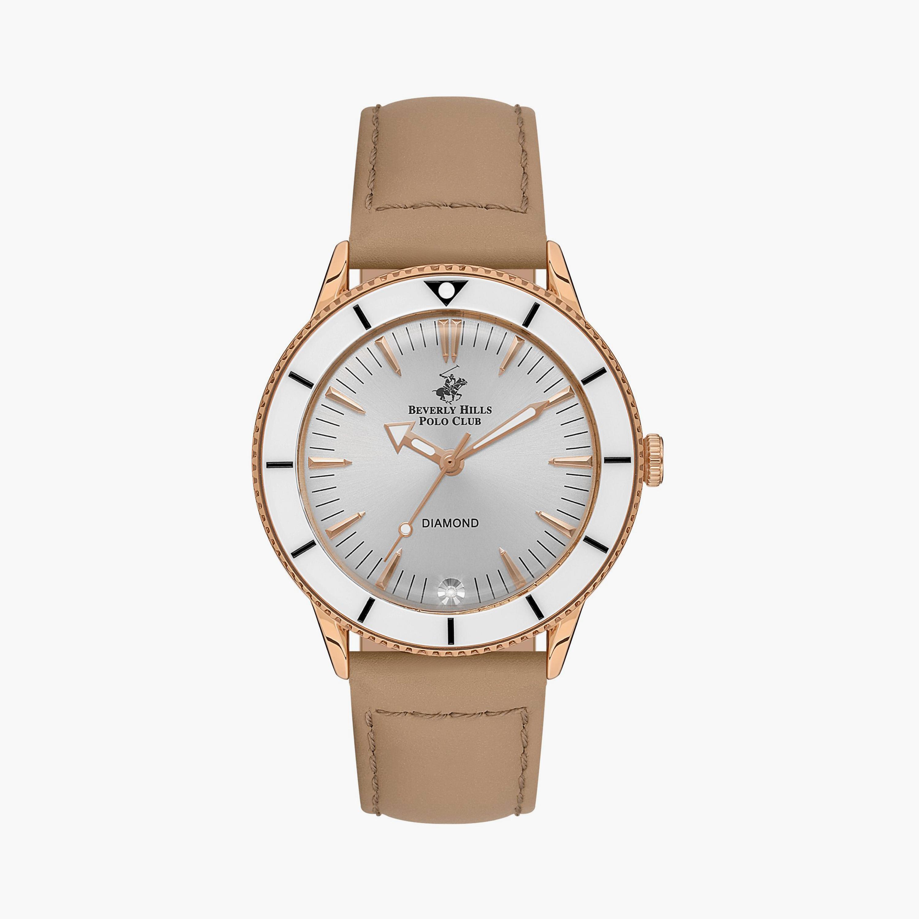 بيفرلي هيلز بولو كلوب ساعة يد نسائية تناظرية جلد زهري BP3580C.434-women-watchesandjewellery-watches-image-1