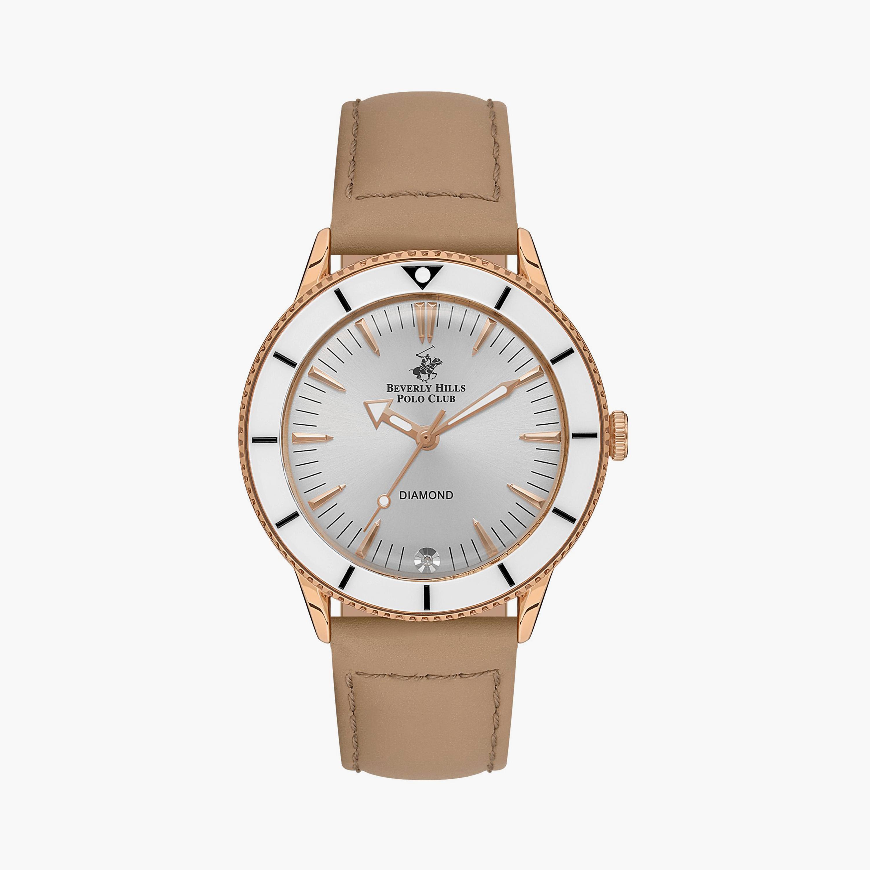 بيفرلي هيلز بولو كلوب ساعة يد نسائية تناظرية جلد زهري BP3580C.434-women-watchesandjewellery-watches-image-2