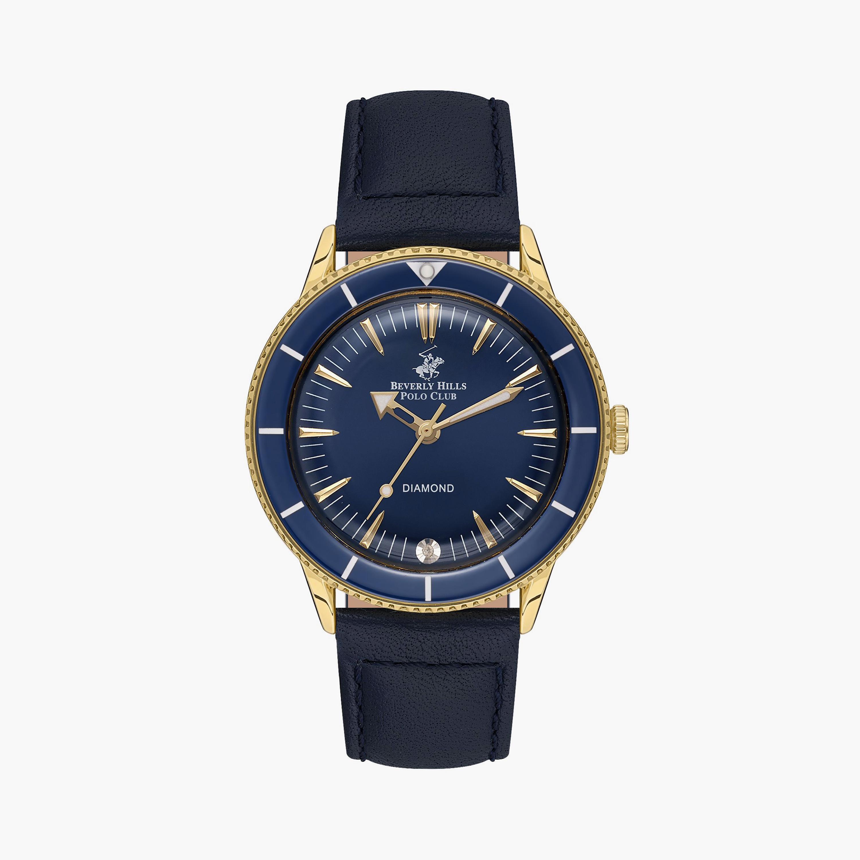 بيفرلي هيلز بولو كلوب ساعة يد نسائية تناظرية جلد كحلي BP3580C.199-women-watchesandjewellery-watches-image-2