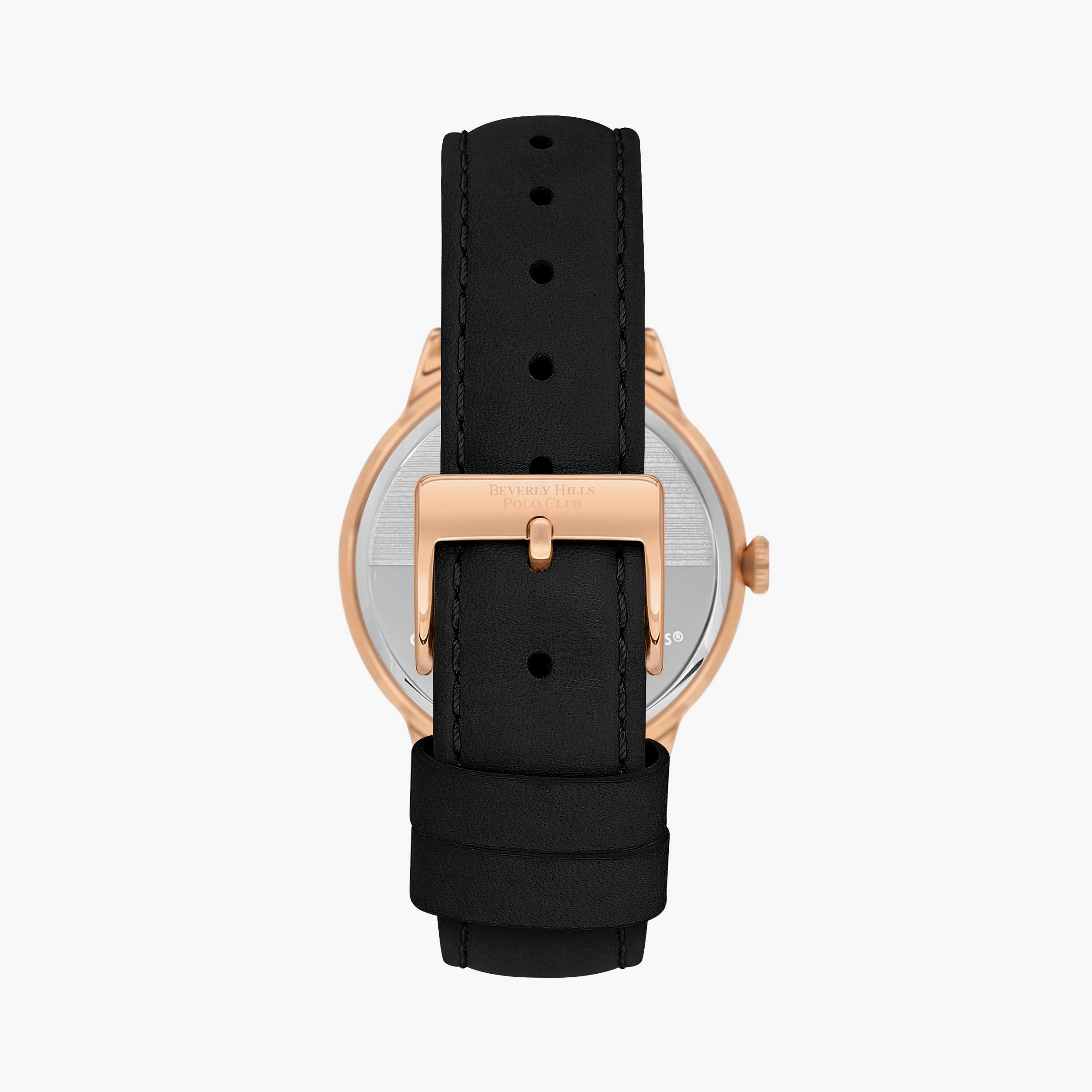 بيفرلي هيلز بولو كلوب ساعة يد نسائية تناظرية جلد أسود BP3580C.451-women-watchesandjewellery-watches-image-4