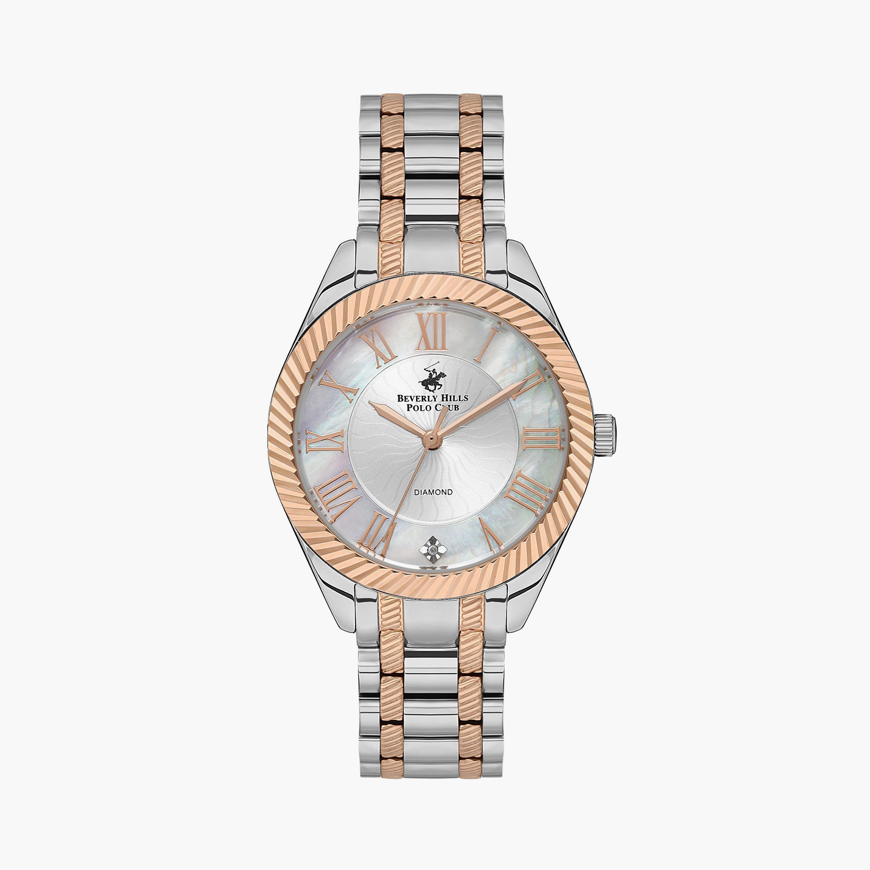 بيفرلي هيلز بولو كلوب ساعة يد نسائية تناظرية معدن فضي BP3571C.520-women-watchesandjewellery-watches-image-1
