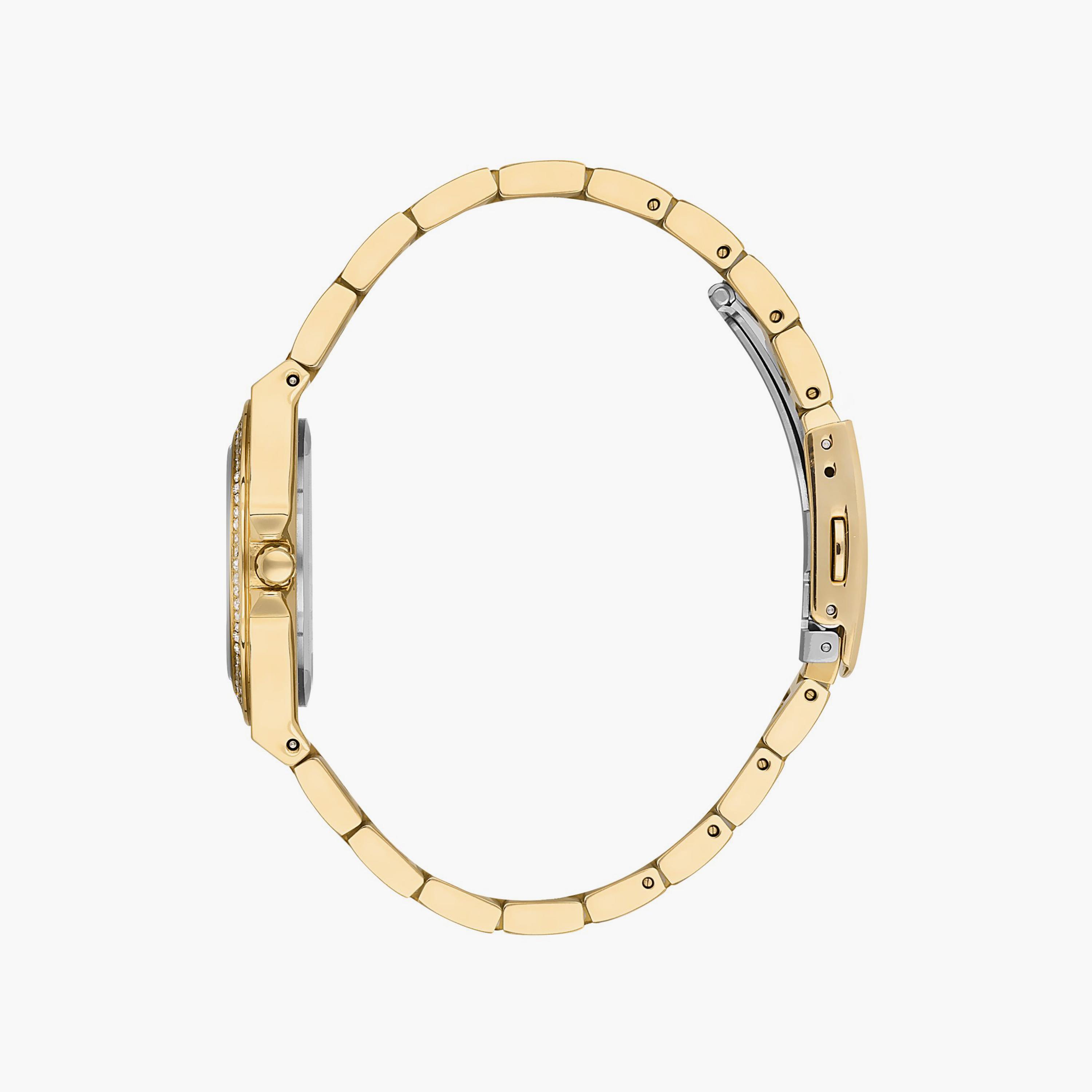 ساعة يد تناظرية فضية وذهبية بسوار ستانلس ستيل للرجال من أوماكس - 00HSC037N00D-women-watchesandjewellery-watches-image-2