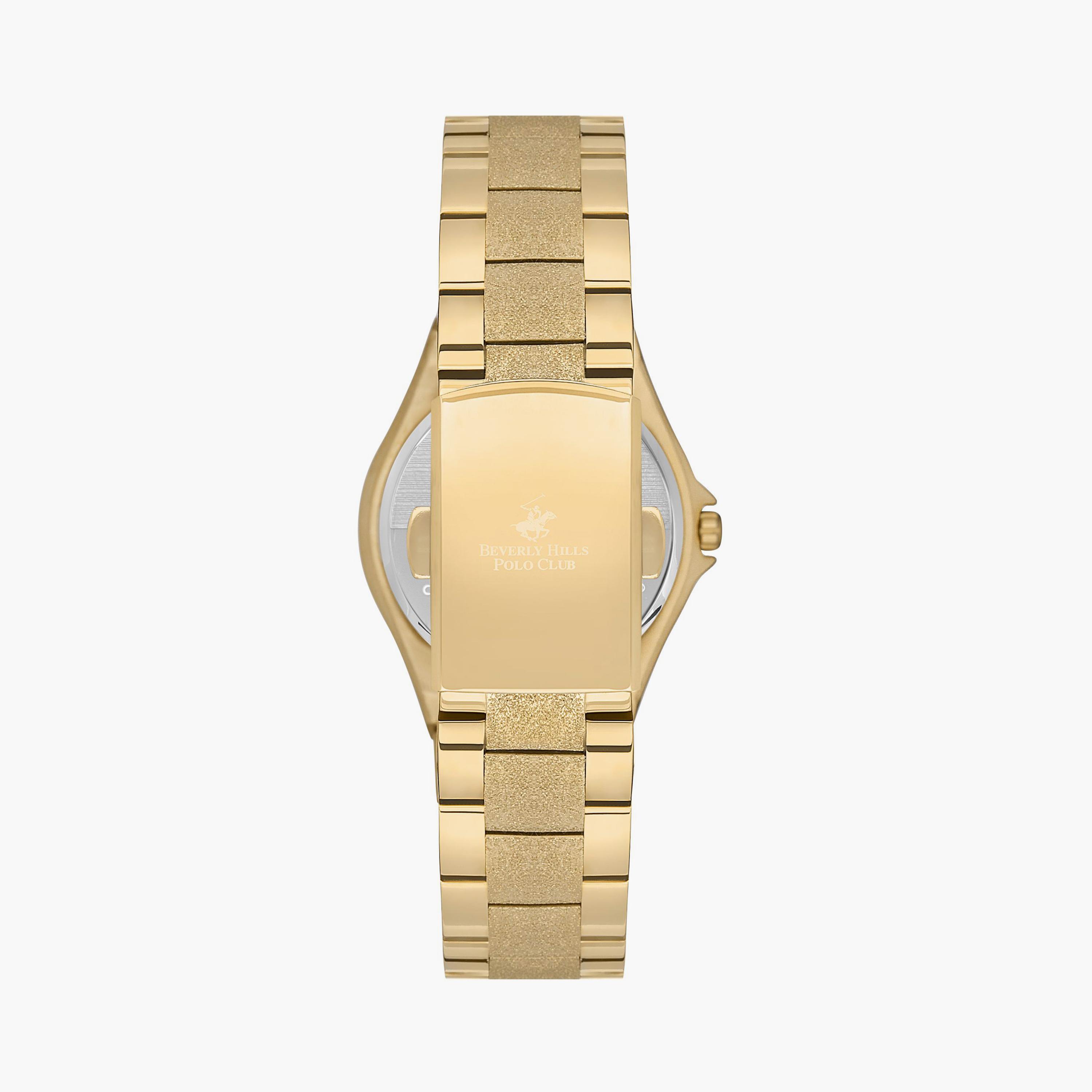 ساعة يد تناظرية فضية وذهبية بسوار ستانلس ستيل للرجال من أوماكس - 00HSC037N00D-women-watchesandjewellery-watches-image-3