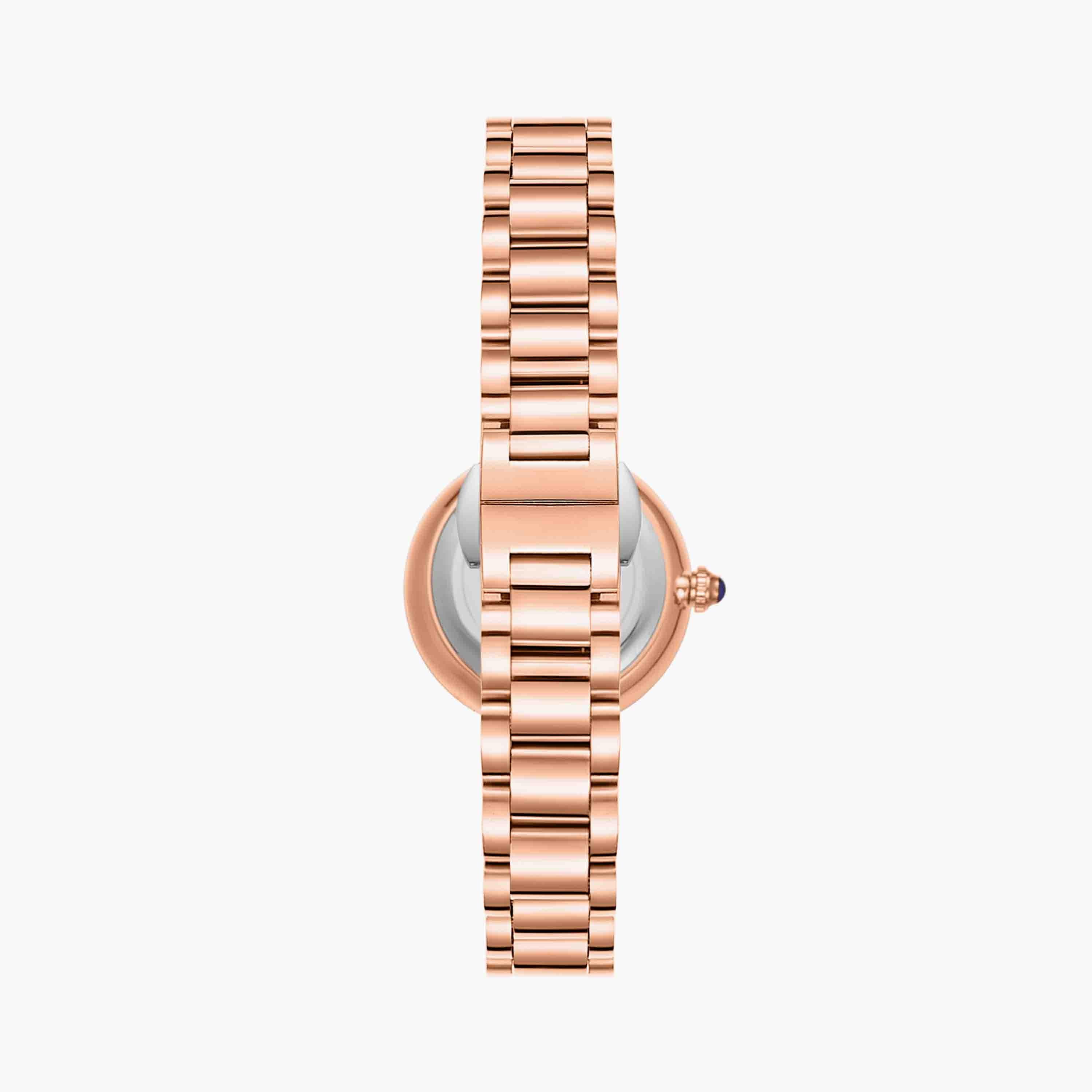 Kenneth Scott Rose Gold Analog Stainless Steel Watch | K23542-RBKK-women-watchesandjewellery-watches-image-3