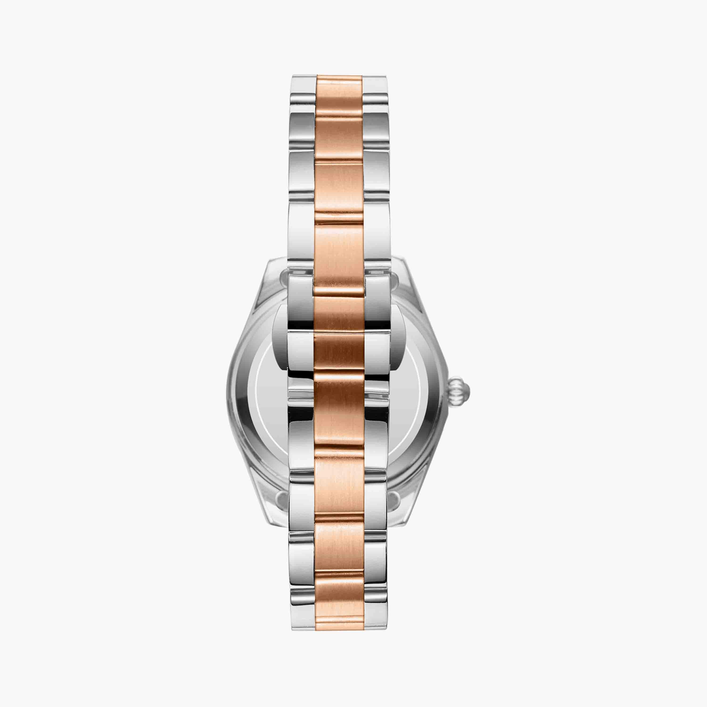 Kenneth Scott Silver & Rose Gold Analog Stainless Steel Watch | K23543-RBKM-women-watchesandjewellery-watches-image-3