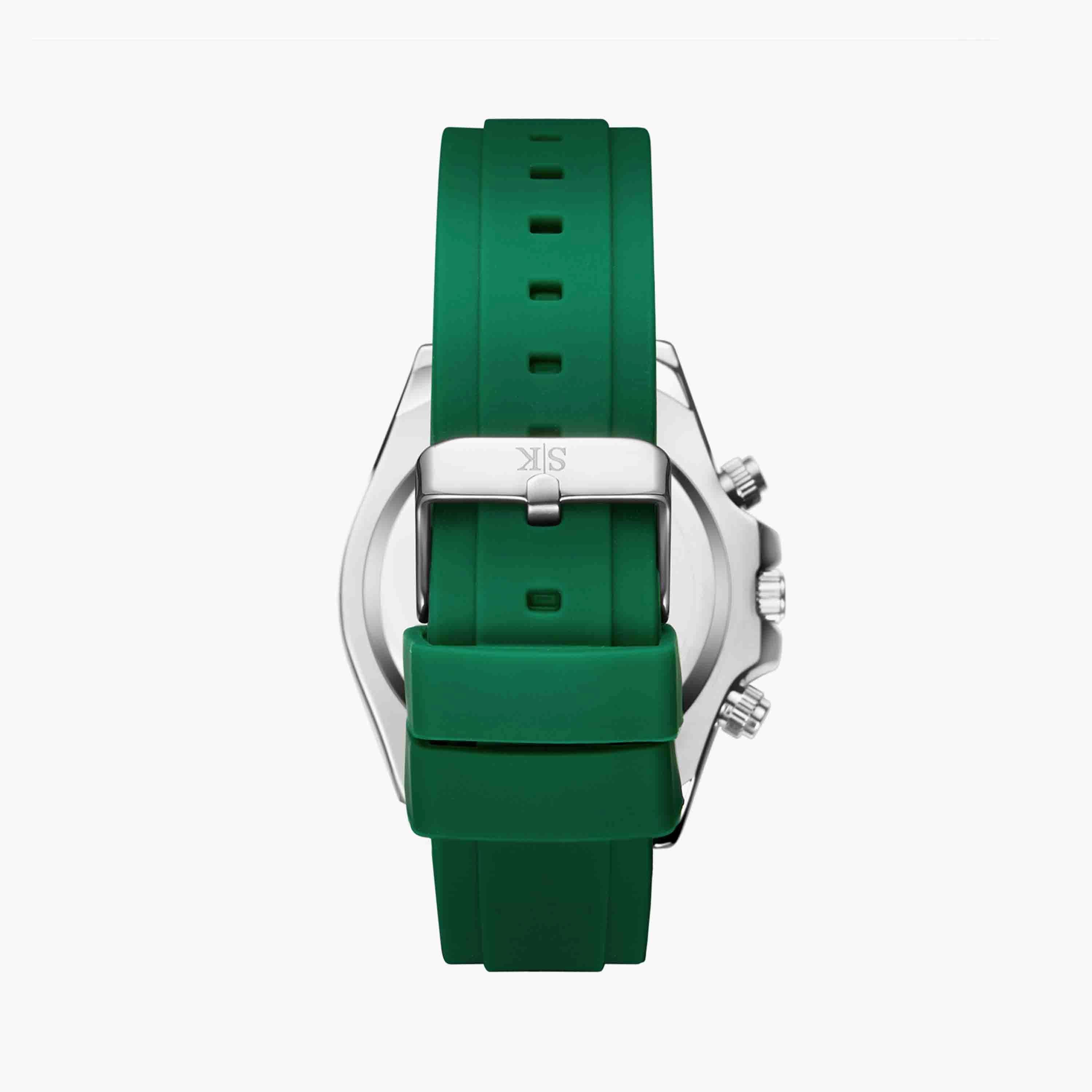 كينيث سكوت ساعة يد رجالية كرونوغراف سيليكون أخضر K23149-SSHH-men-watchesandjewellery-watches-image-3