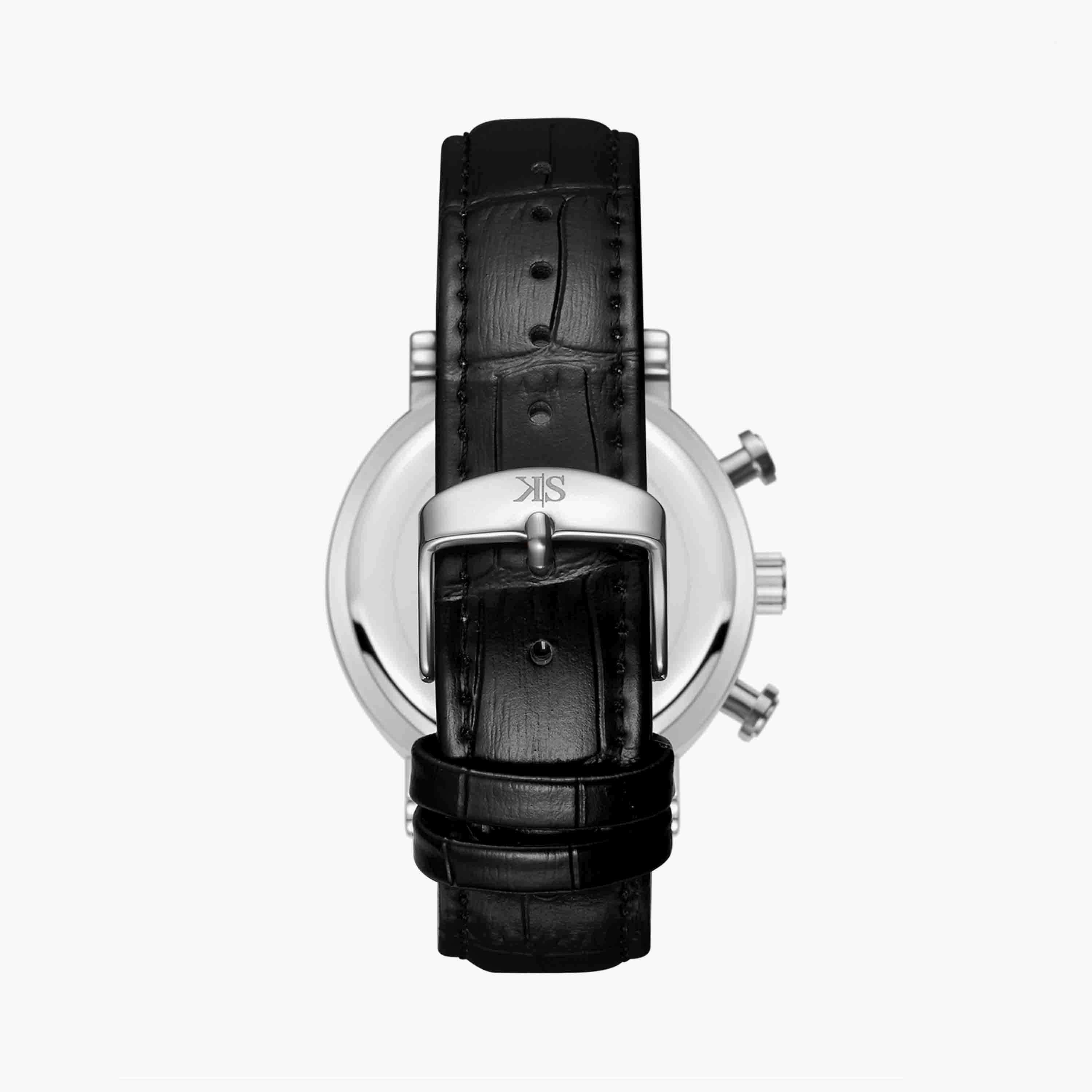 كينيث سكوت ساعة يد رجالية كرونوغراف جلد أسود K23151-SLBS-men-watchesandjewellery-watches-image-3