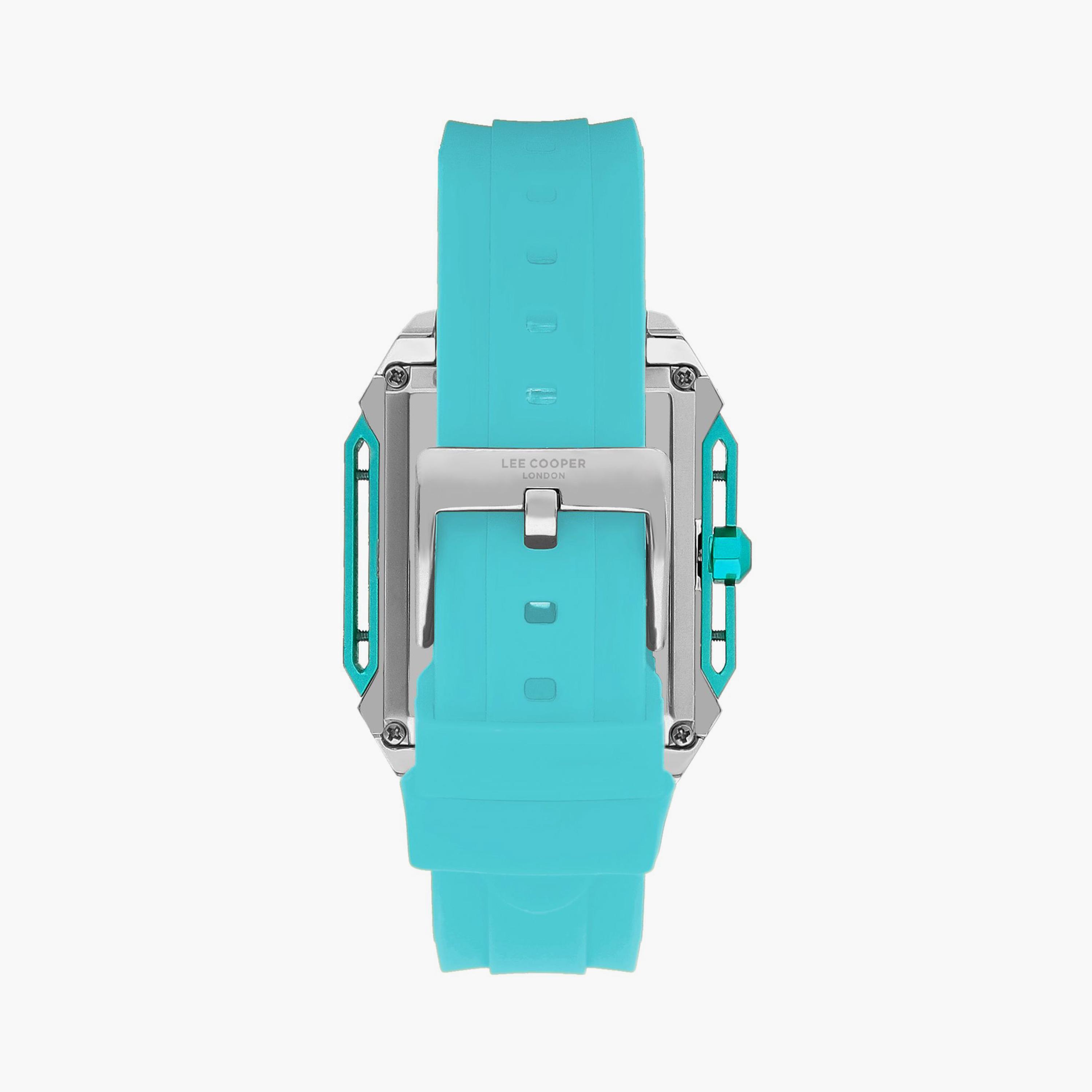 Lee Cooper Men's Blue Automatic Silicone Watch | LC07900.399-men-watchesandjewellery-watches-image-3