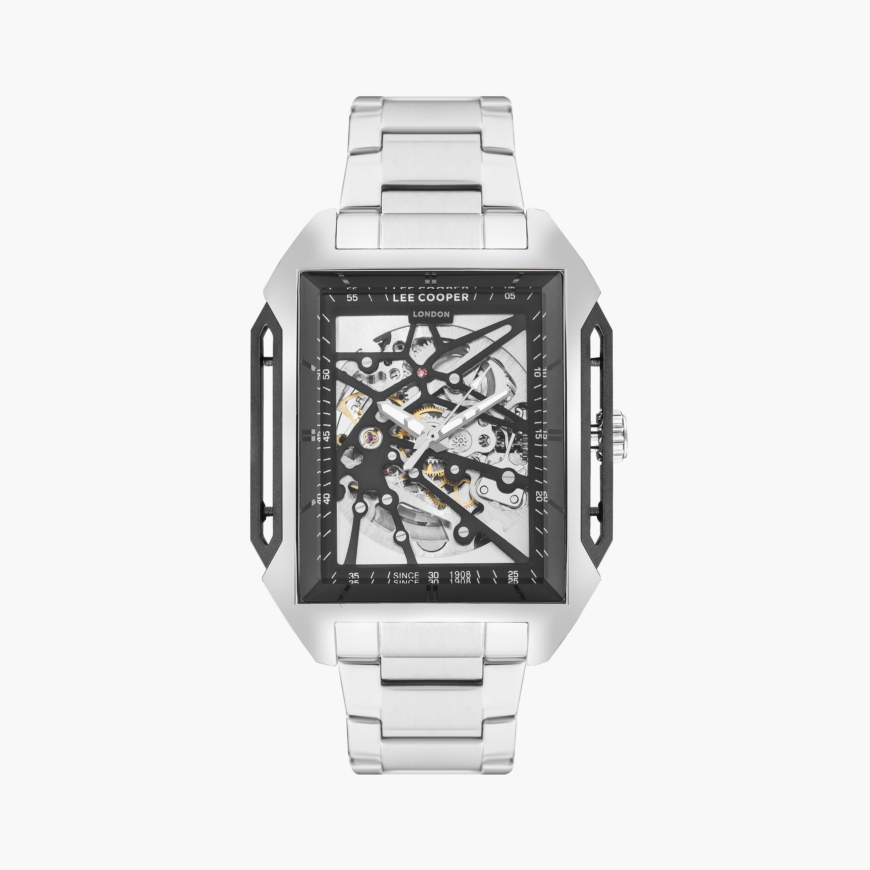 لي كوبر ساعة رجالية أوتوماتيكية معدن فضي LC07901.350-men-watchesandjewellery-watches-image-1