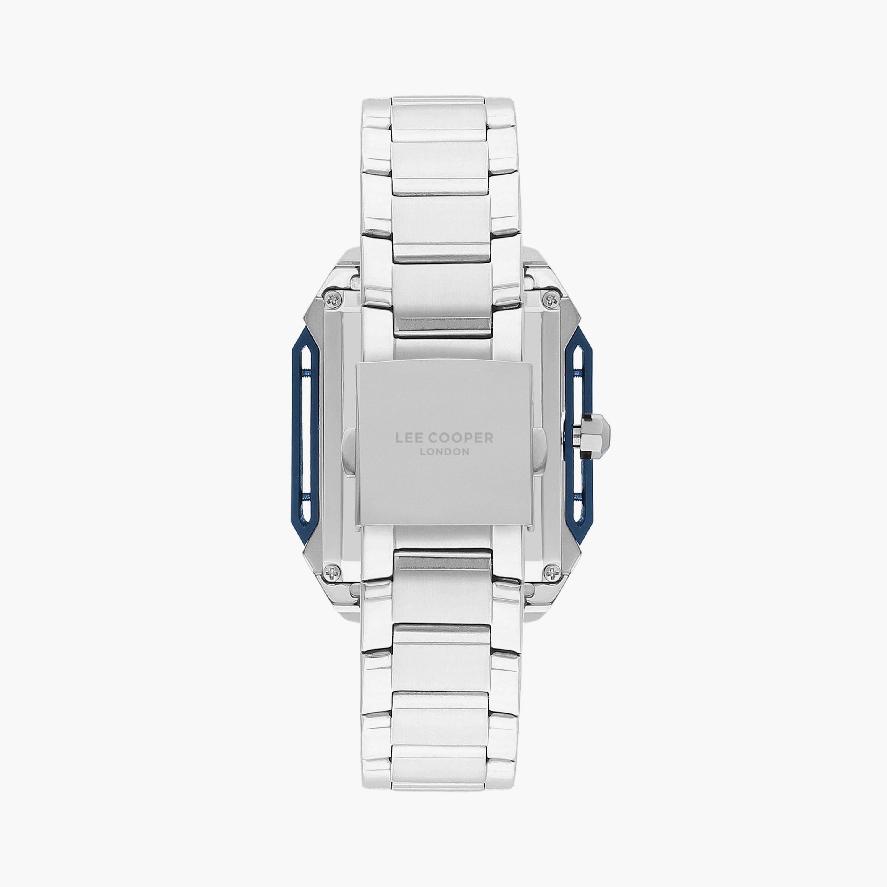 Lee Cooper Men's Silver Automatic Metal Watch | LC07901.390-men-watchesandjewellery-watches-image-3