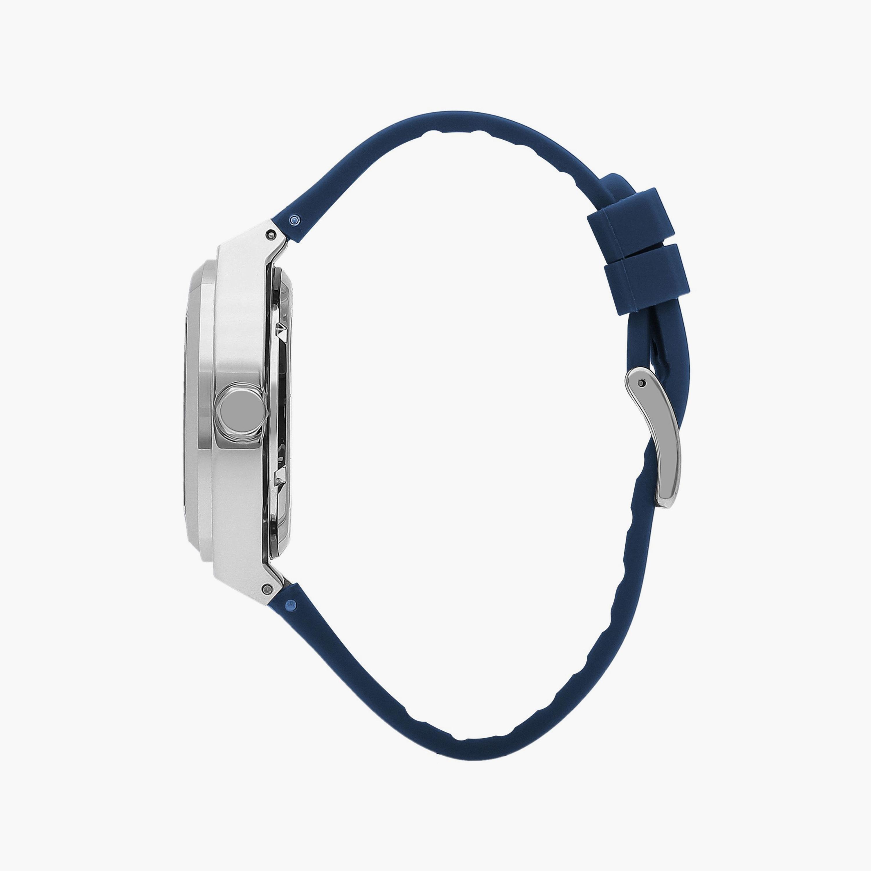 Lee Cooper Men's Blue Automatic Silicone Watch | LC07902.399 | 49 MM-men-watchesandjewellery-watches-image-2