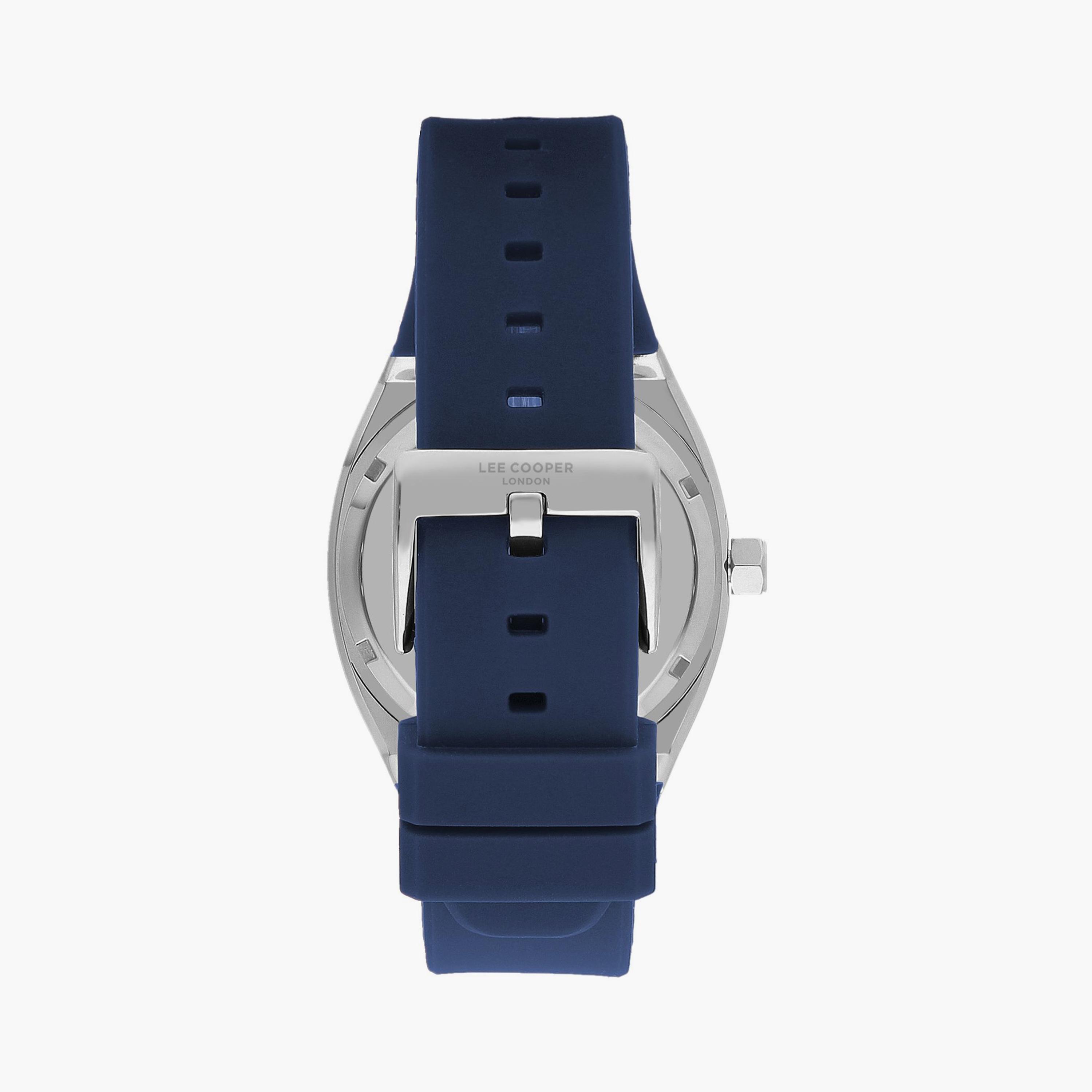 Lee Cooper Men's Blue Automatic Silicone Watch | LC07902.399 | 49 MM-men-watchesandjewellery-watches-image-3