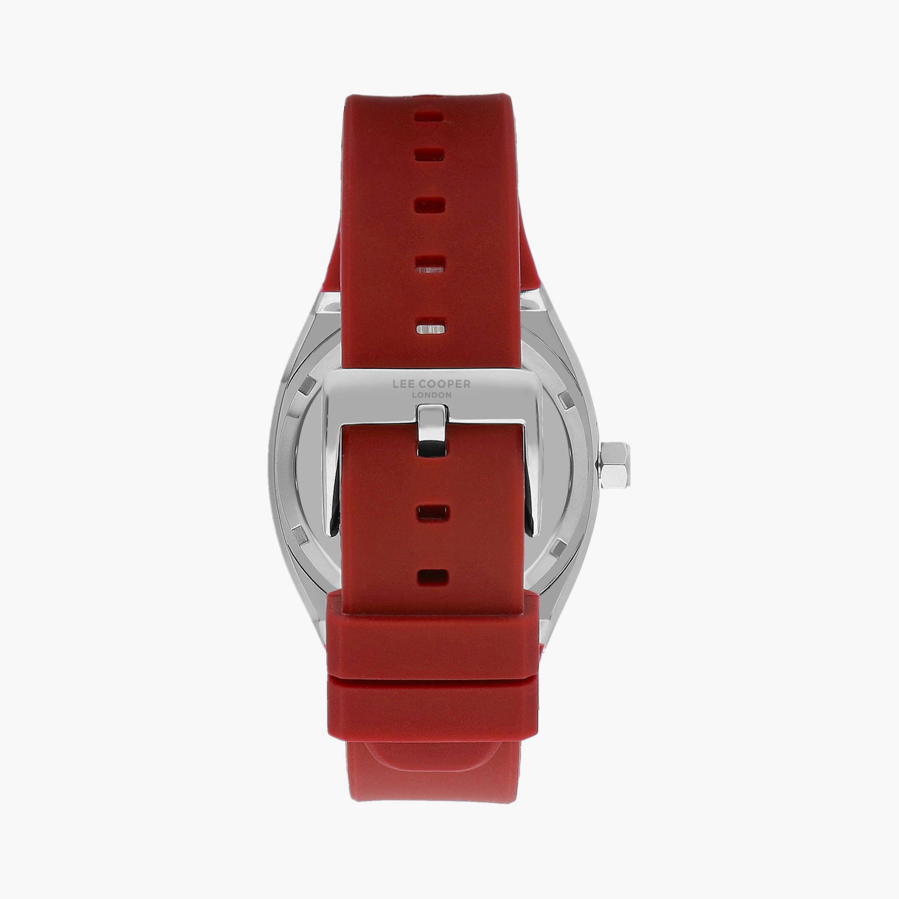 ساعة يد تناظرية فضية وذهبية بسوار ستانلس ستيل للنساء من أوماكس - 00OYY004N008-men-watchesandjewellery-watches-image-3