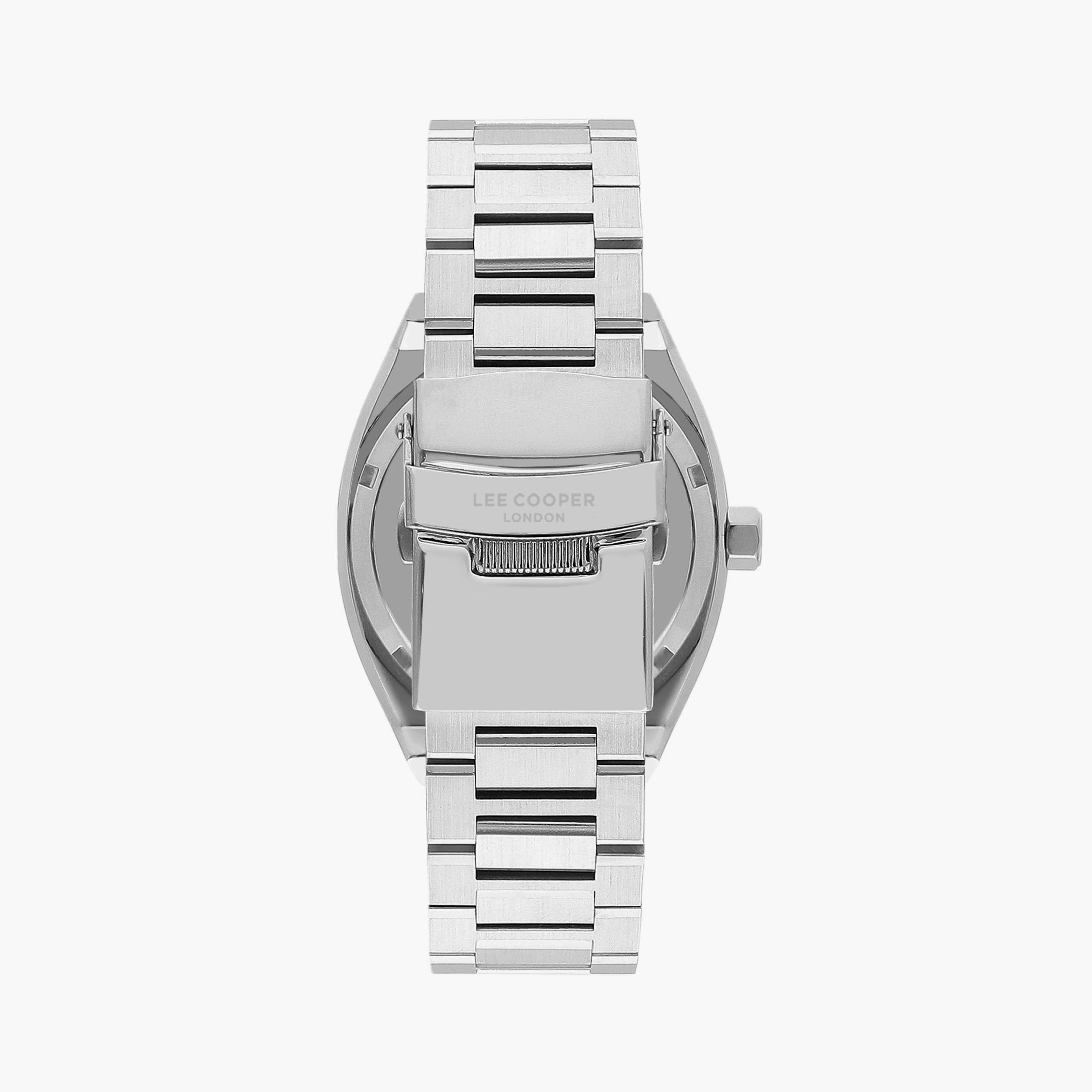 Lee Cooper Men's Silver Automatic Metal Watch | LC07903.350-men-watchesandjewellery-watches-image-3