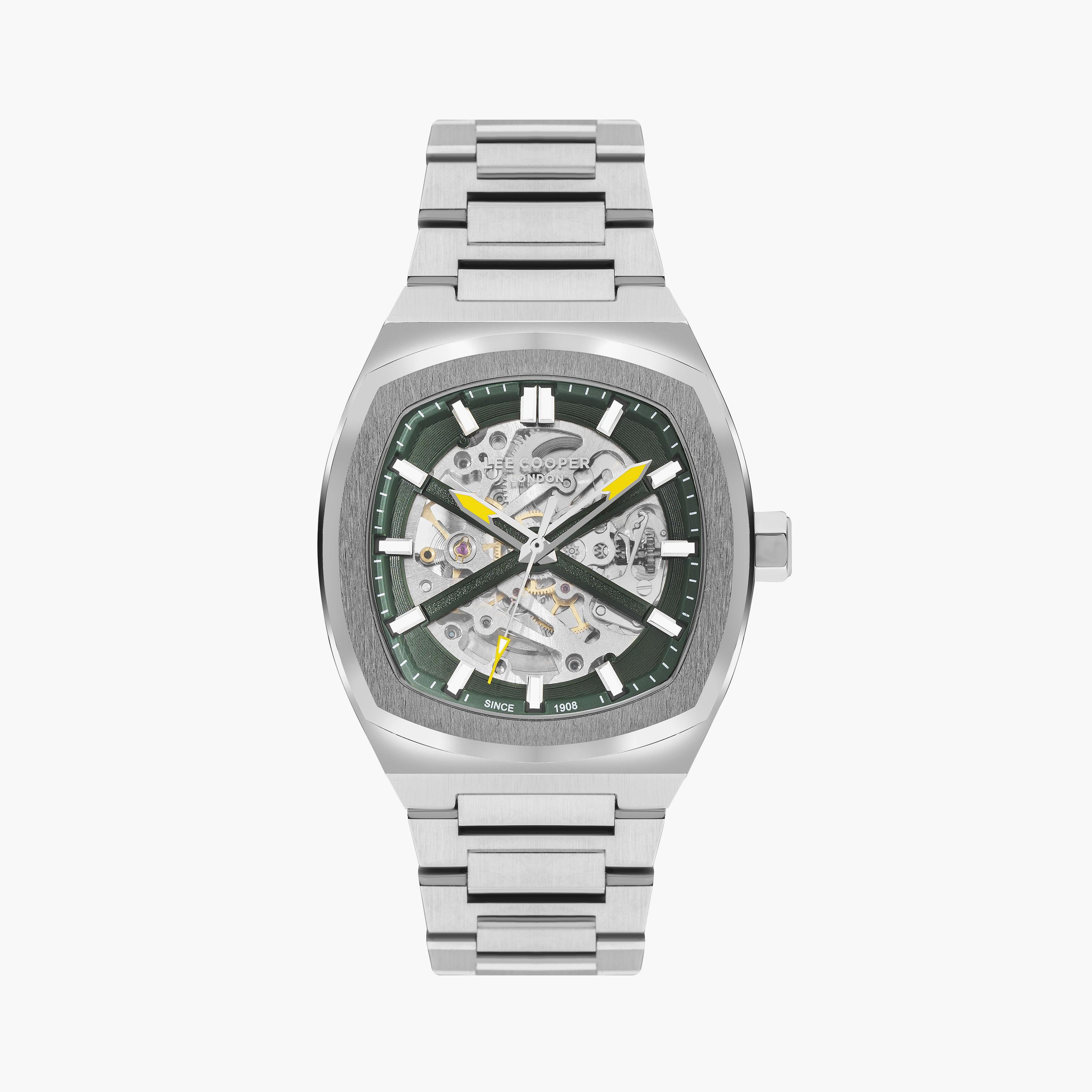 لي كوبر ساعة رجالية أوتوماتيكية معدن فضي LC07903.370-men-watchesandjewellery-watches-image-1