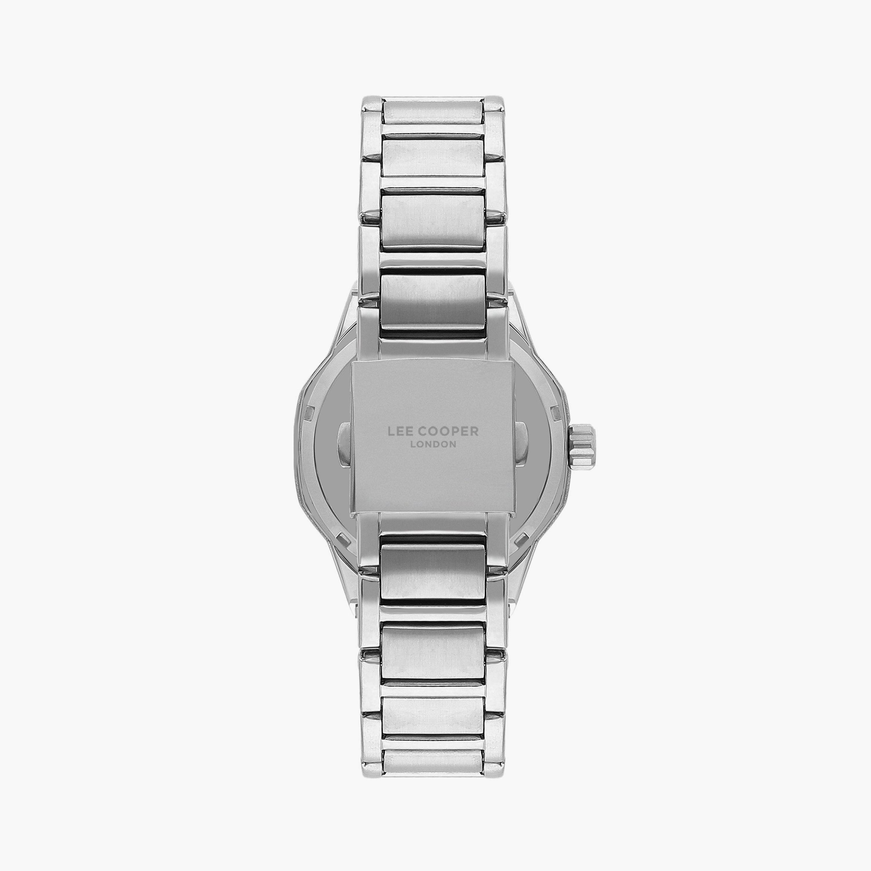 Lee Cooper Men's Silver Automatic Metal Watch | LC07905.350-men-watchesandjewellery-watches-image-3