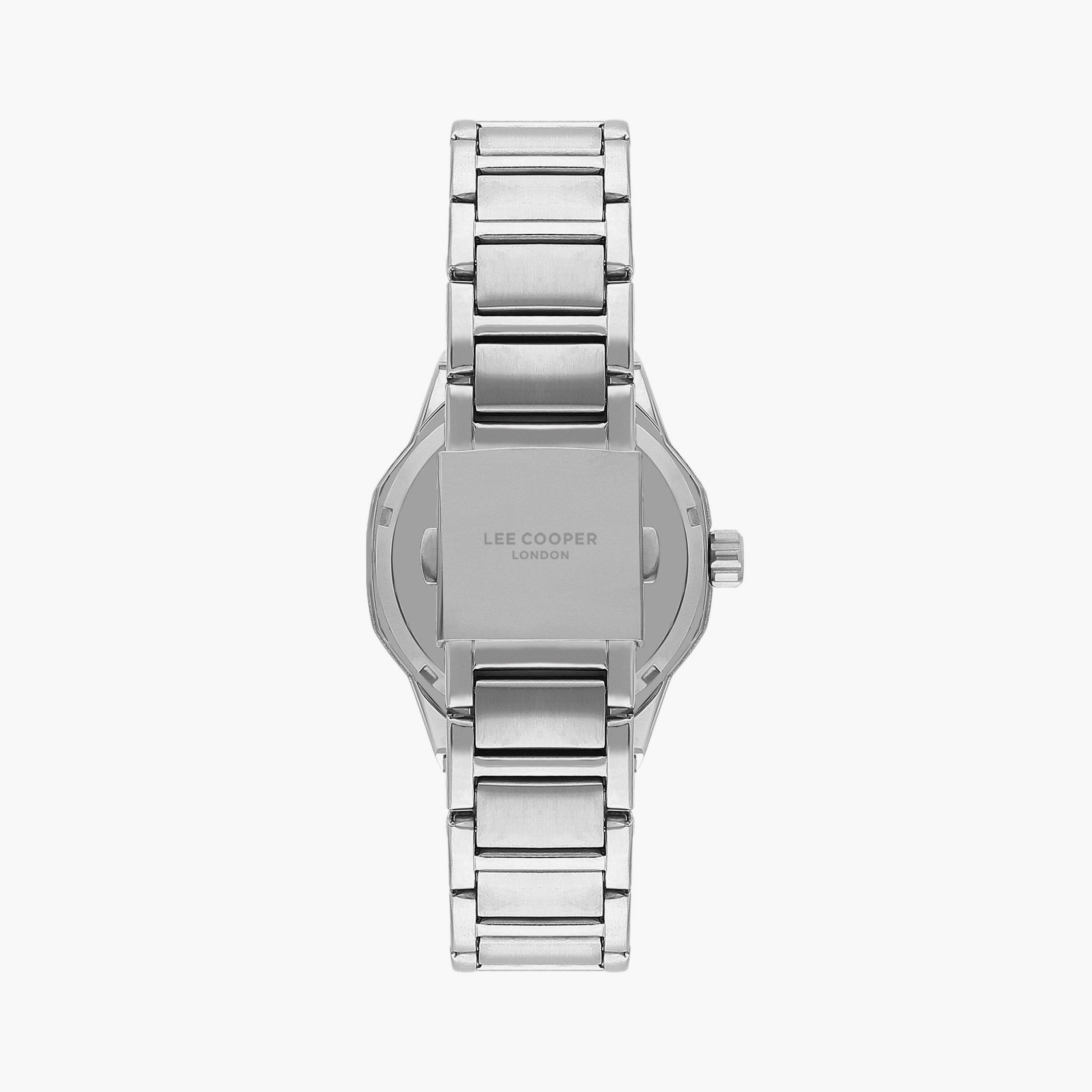 Lee Cooper Men's Silver Automatic Metal Watch | LC07905.390-men-watchesandjewellery-watches-image-3
