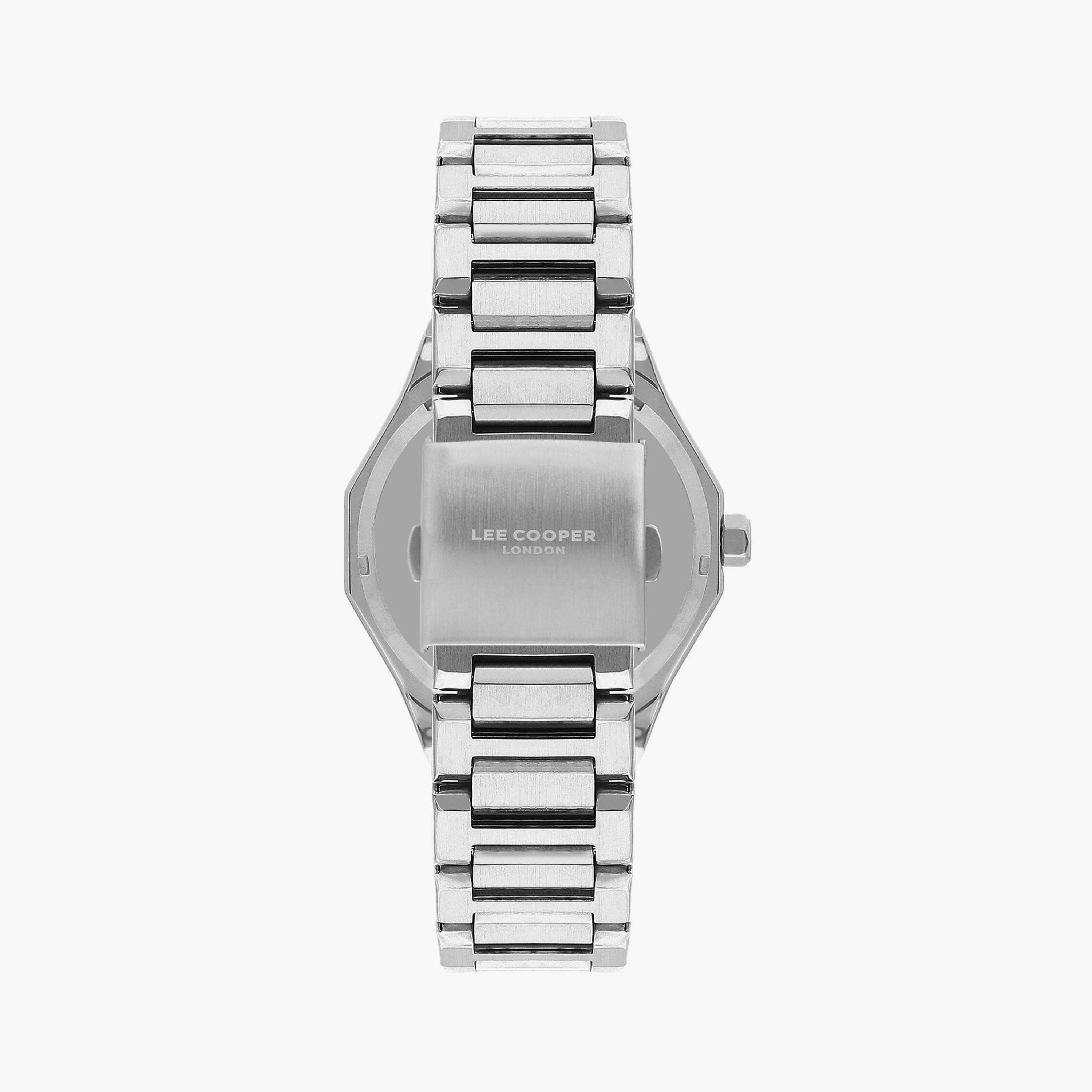 Lee Cooper Men's Silver Automatic Metal Watch | LC07906.090-men-watchesandjewellery-watches-image-3