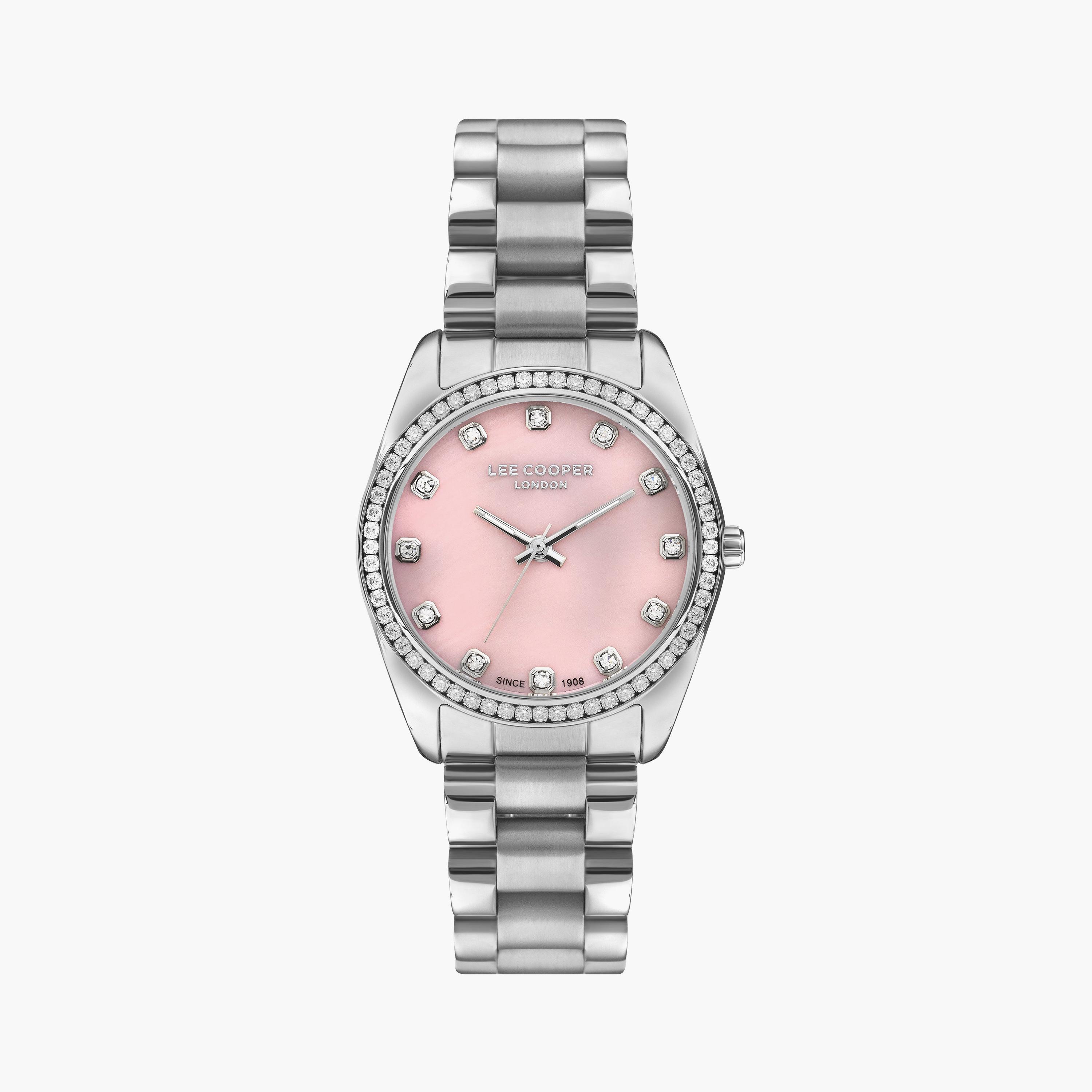 Lee Cooper Women's Silver Analog Metal Watch | LC07478.380-women-watchesandjewellery-watches-image-1