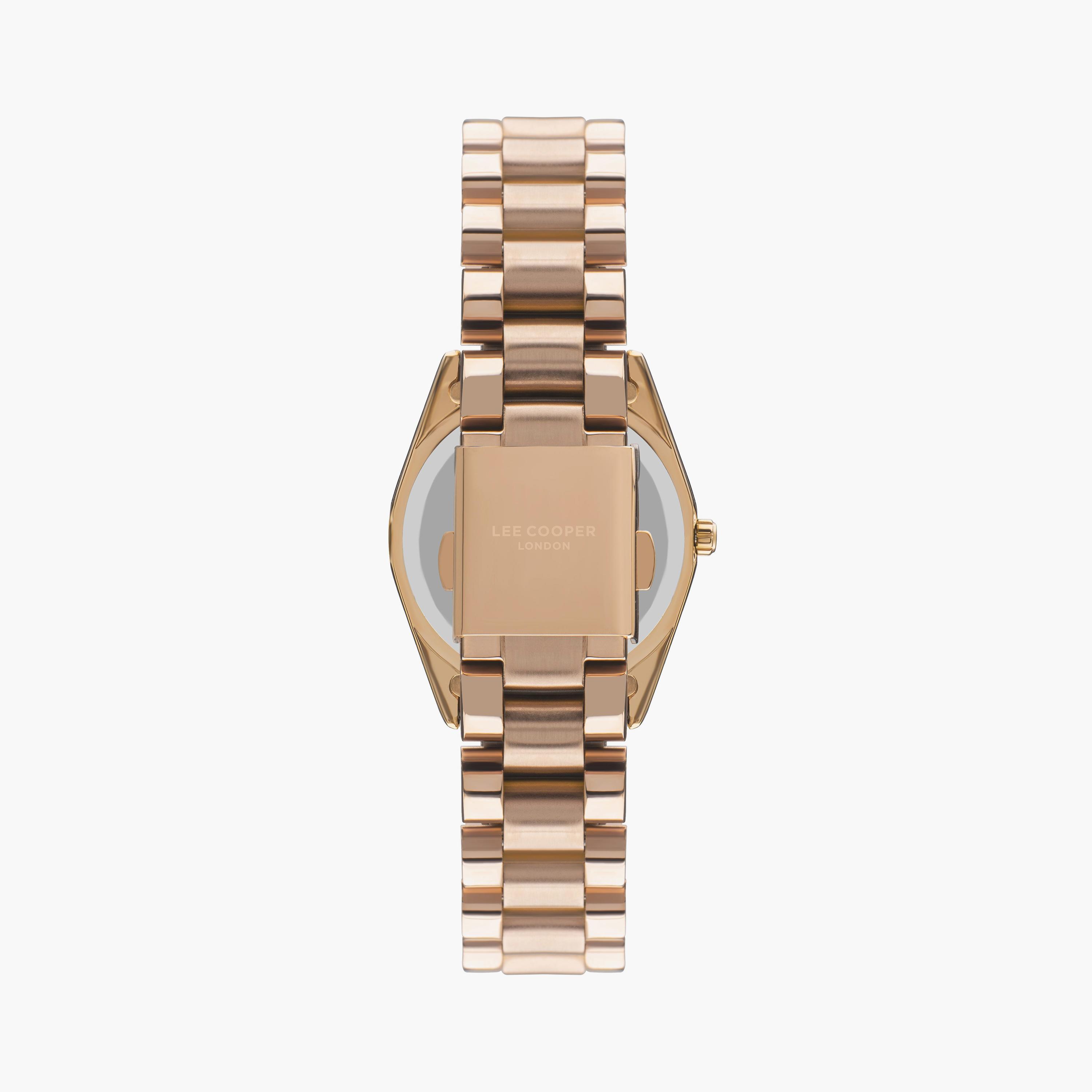 لي كوبر  ساعة نسائية تناظرية معدن روز جولد LC07478.420-women-watchesandjewellery-watches-image-3