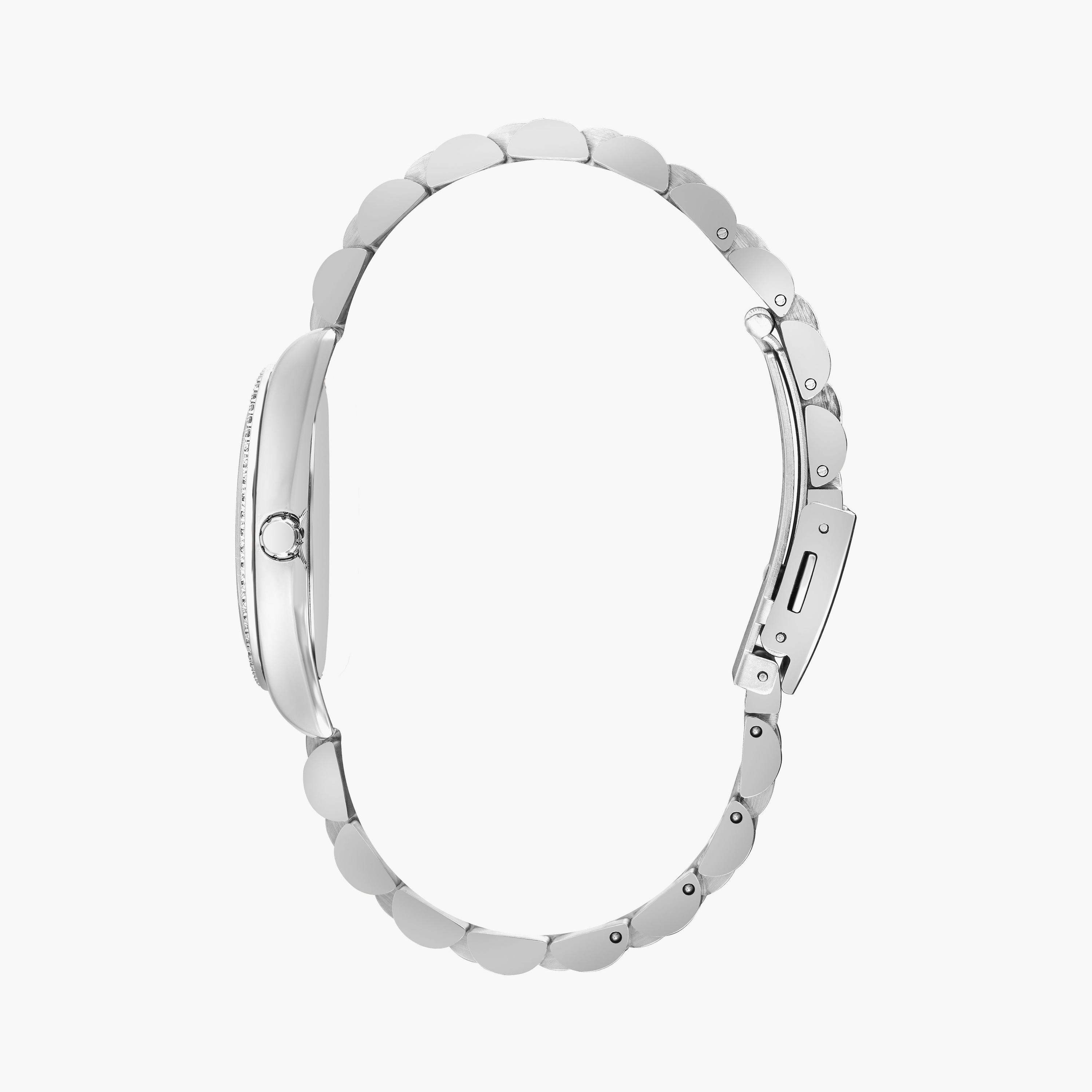 لي كوبر ساعة نسائية تناظرية معدن فضي وذهبي LC07478.260-women-watchesandjewellery-watches-image-2