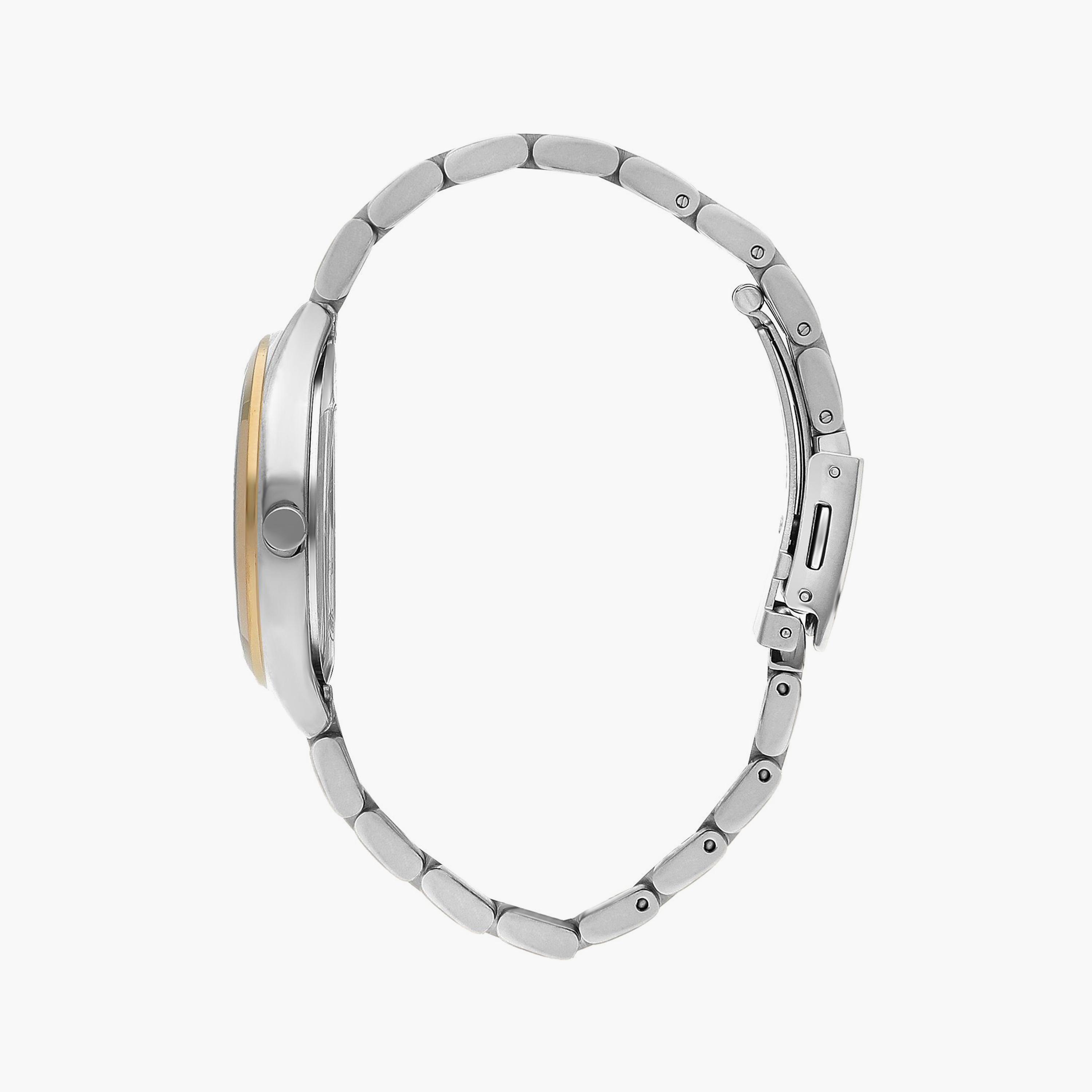 Lee Cooper Women's Silver & Gold Analog Metal Watch | LC07821.220-women-watchesandjewellery-watches-image-2