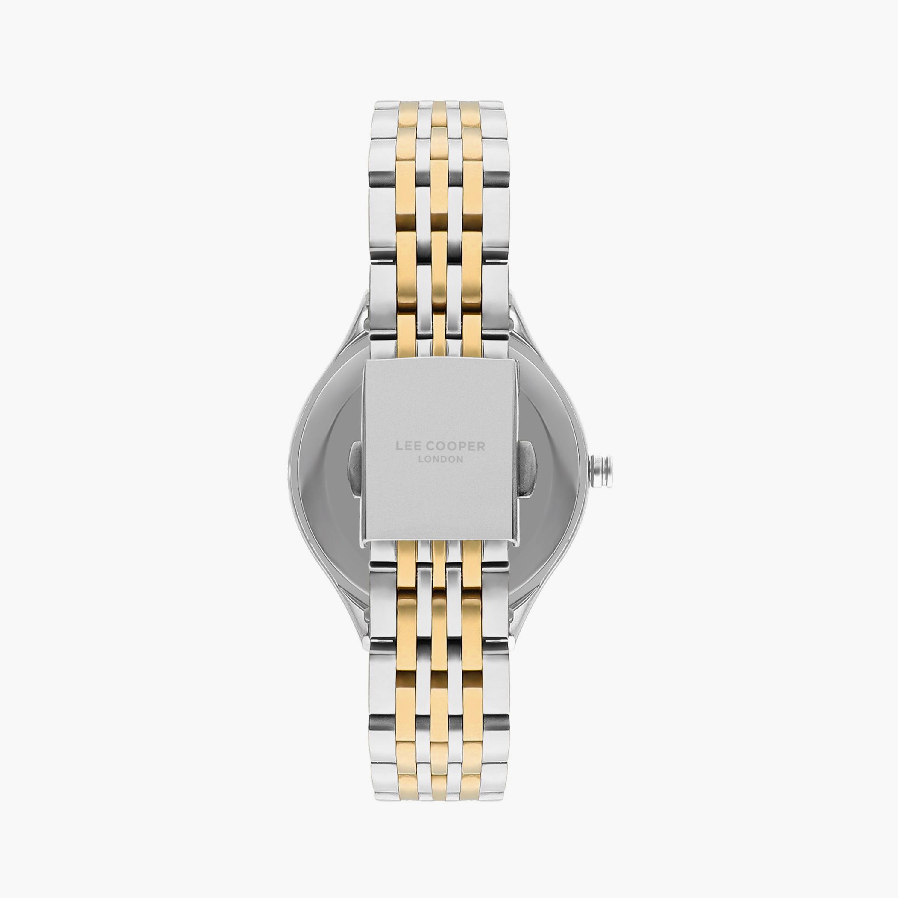 Lee Cooper Women's Silver & Gold Analog Metal Watch | LC07821.220-women-watchesandjewellery-watches-image-3