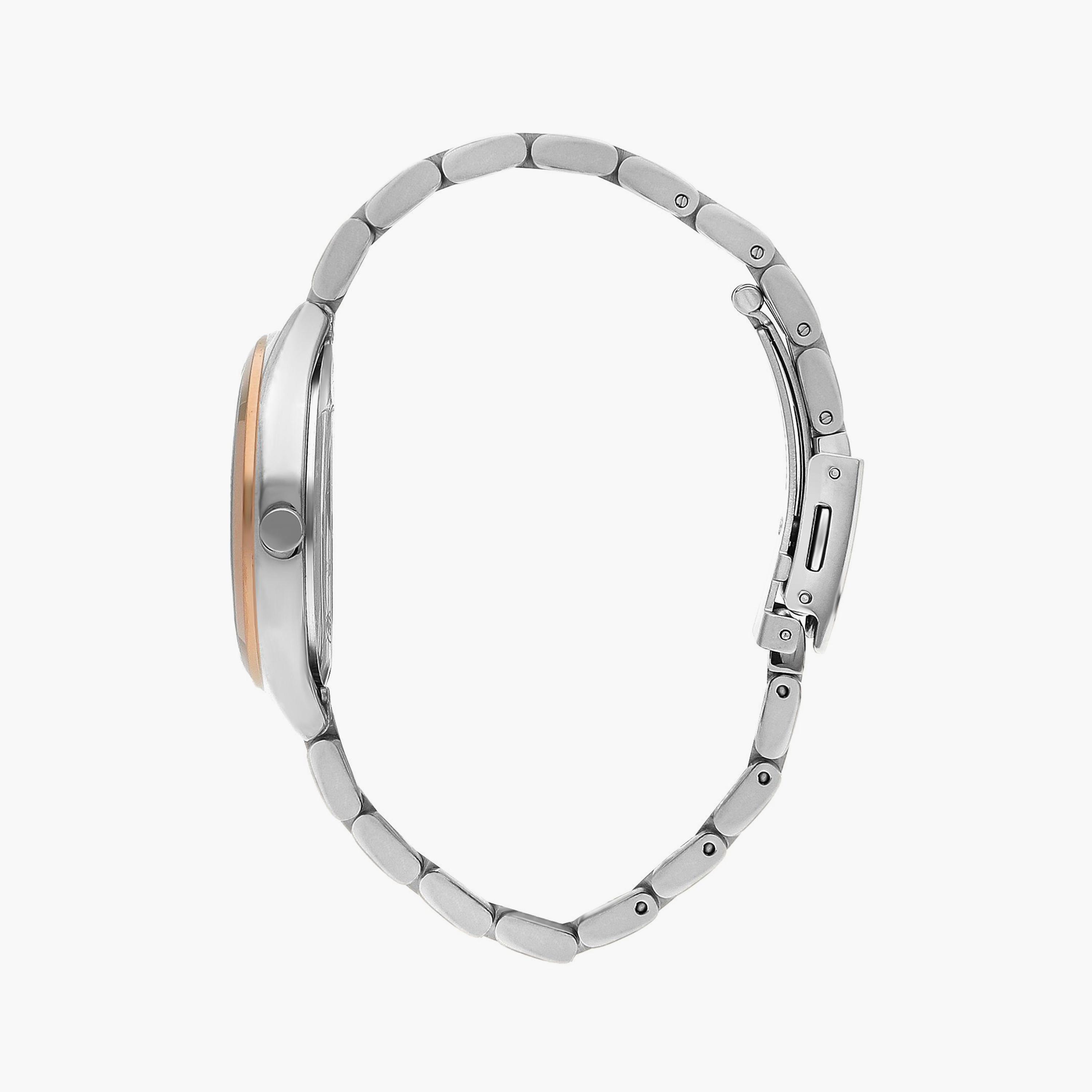 Lee Cooper Women's Silver & Rose Gold Analog Metal Watch | LC07821.520-women-watchesandjewellery-watches-image-2
