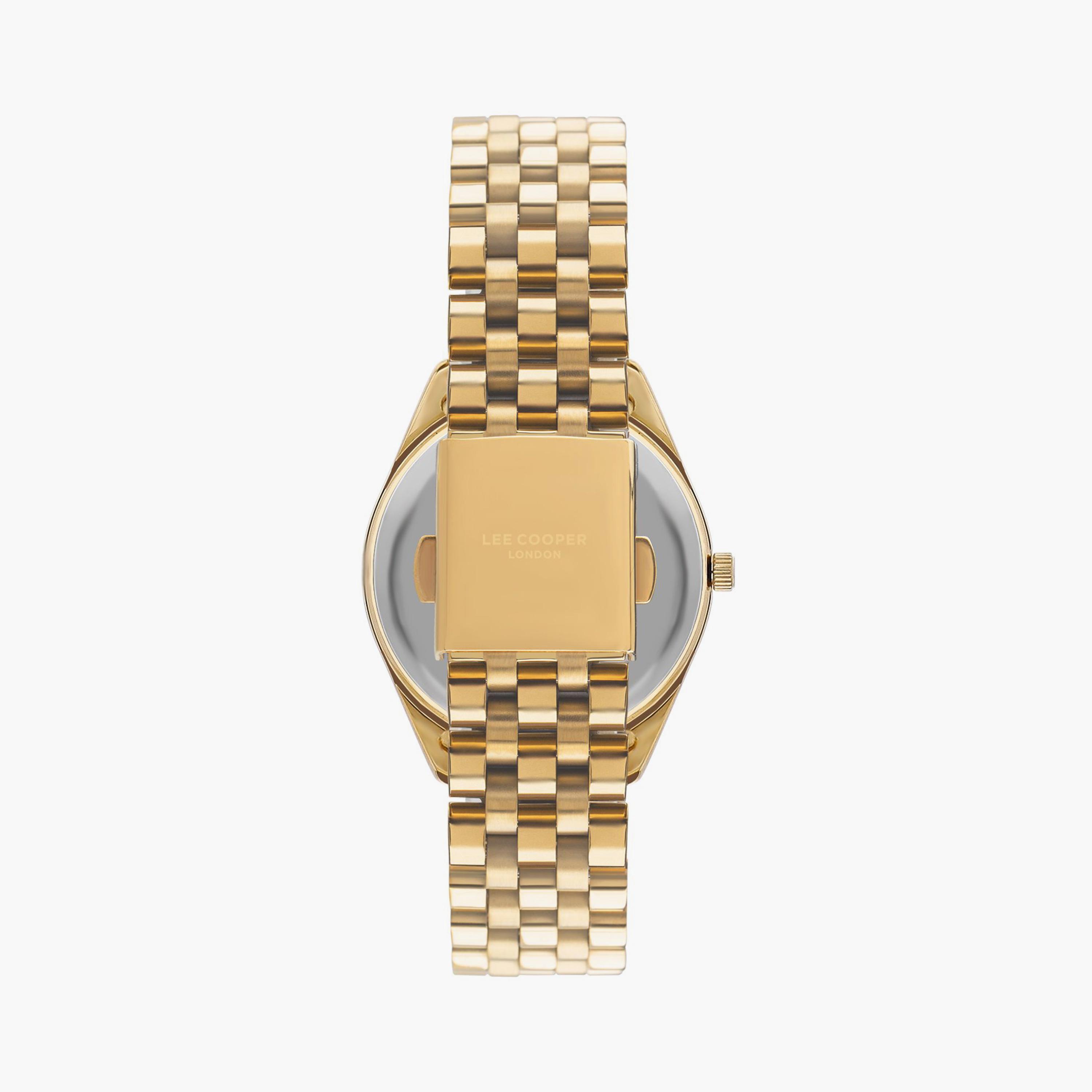 لي كوبر ساعة نسائية تناظرية معدن ذهبي LC07831.130-women-watchesandjewellery-watches-image-3