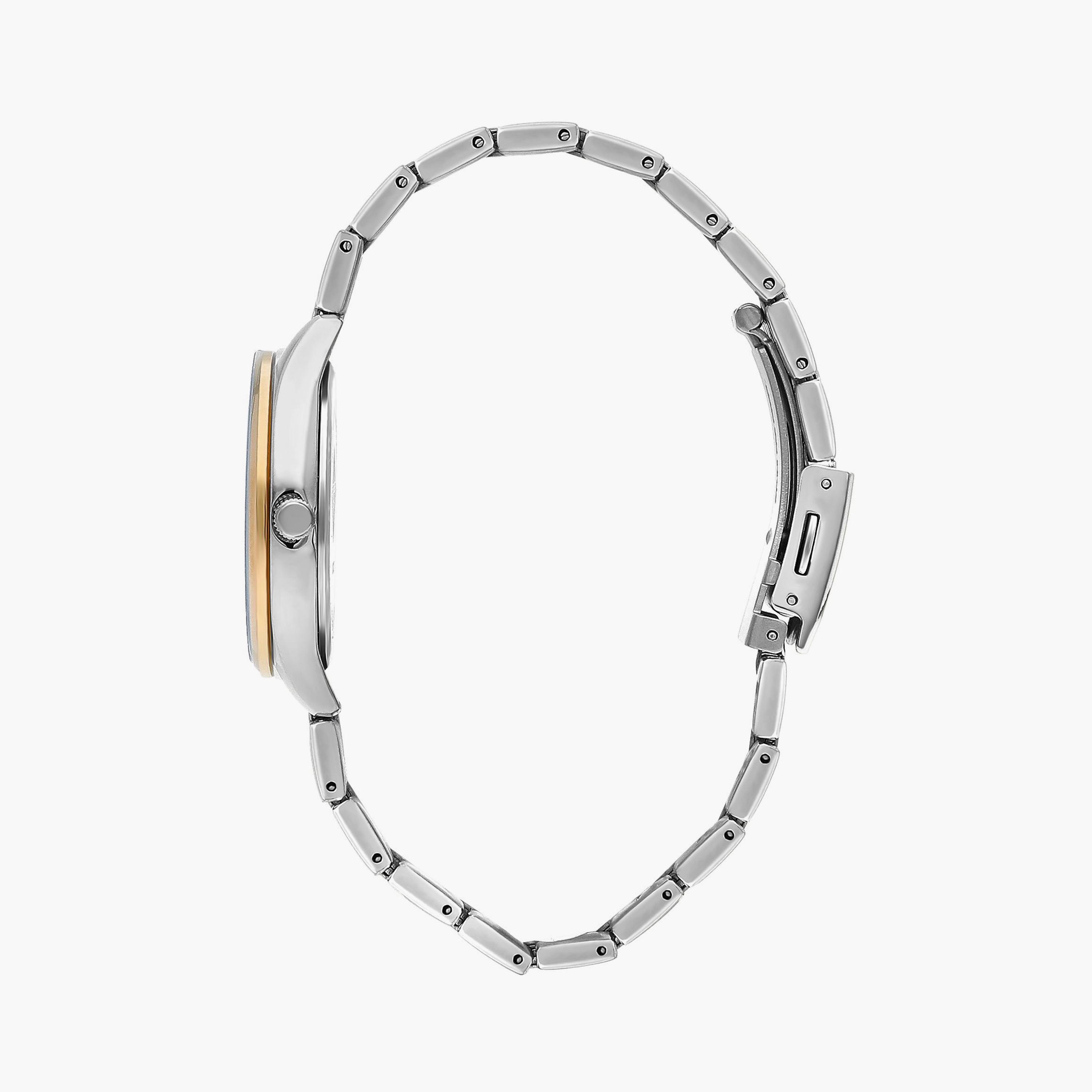 لي كوبر ساعة نسائية تناظرية معدن فضي وذهبي LC07832.220-women-watchesandjewellery-watches-image-2