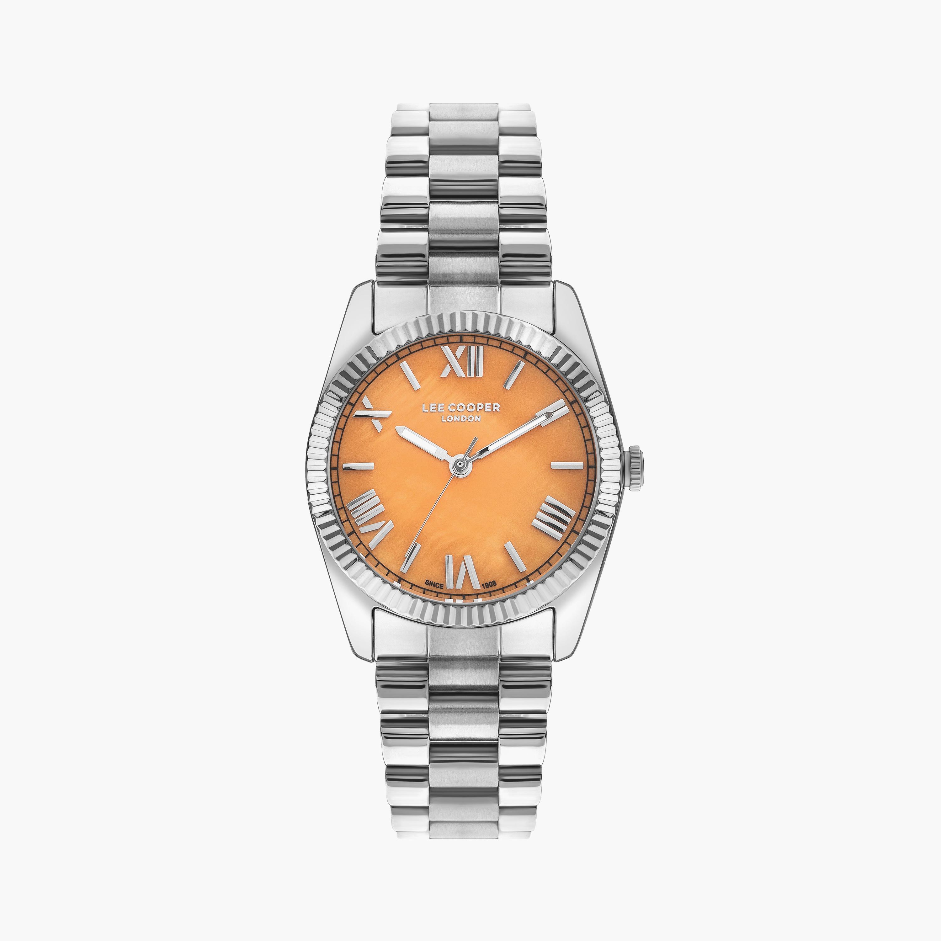 لي كوبر ساعة نسائية تناظرية معدن فضي LC07825.380-women-watchesandjewellery-watches-image-1