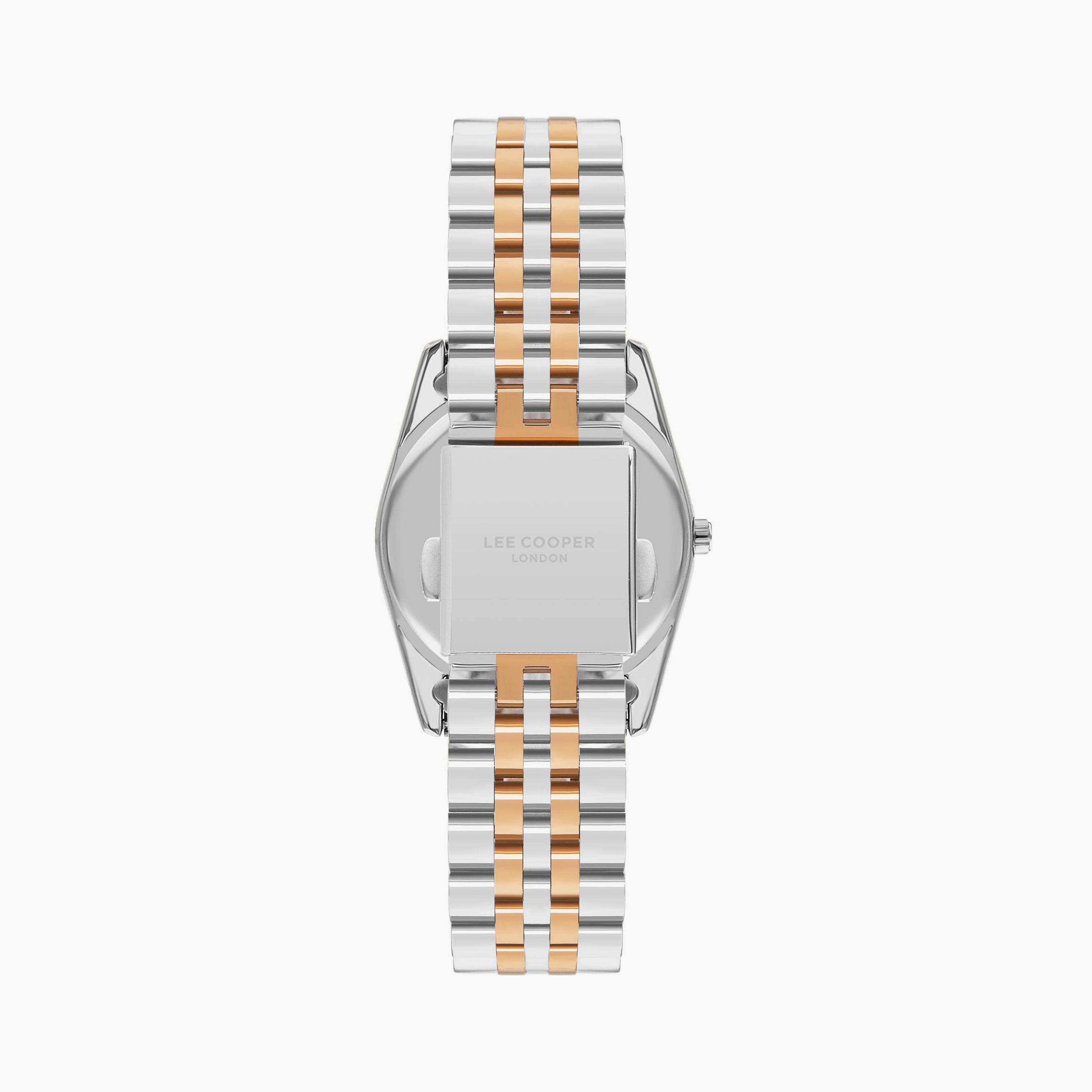 لي كوبر ساعة نسائية كرونوغراف معدن فضي وروز جولد LC07811.530-women-watchesandjewellery-watches-image-3