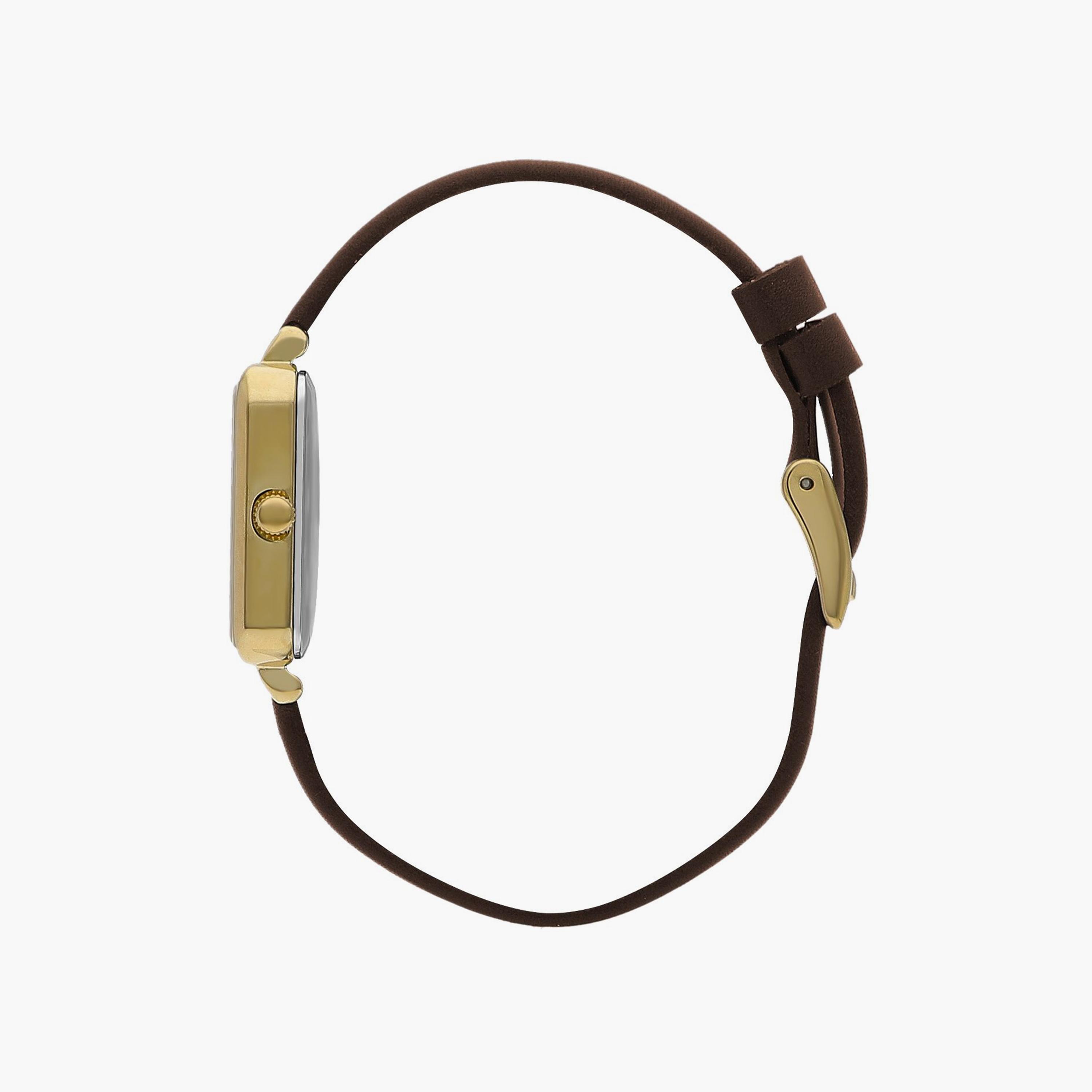 Lee Cooper Brown Analog Leather Watch | LC07814.126-women-watchesandjewellery-watches-image-2