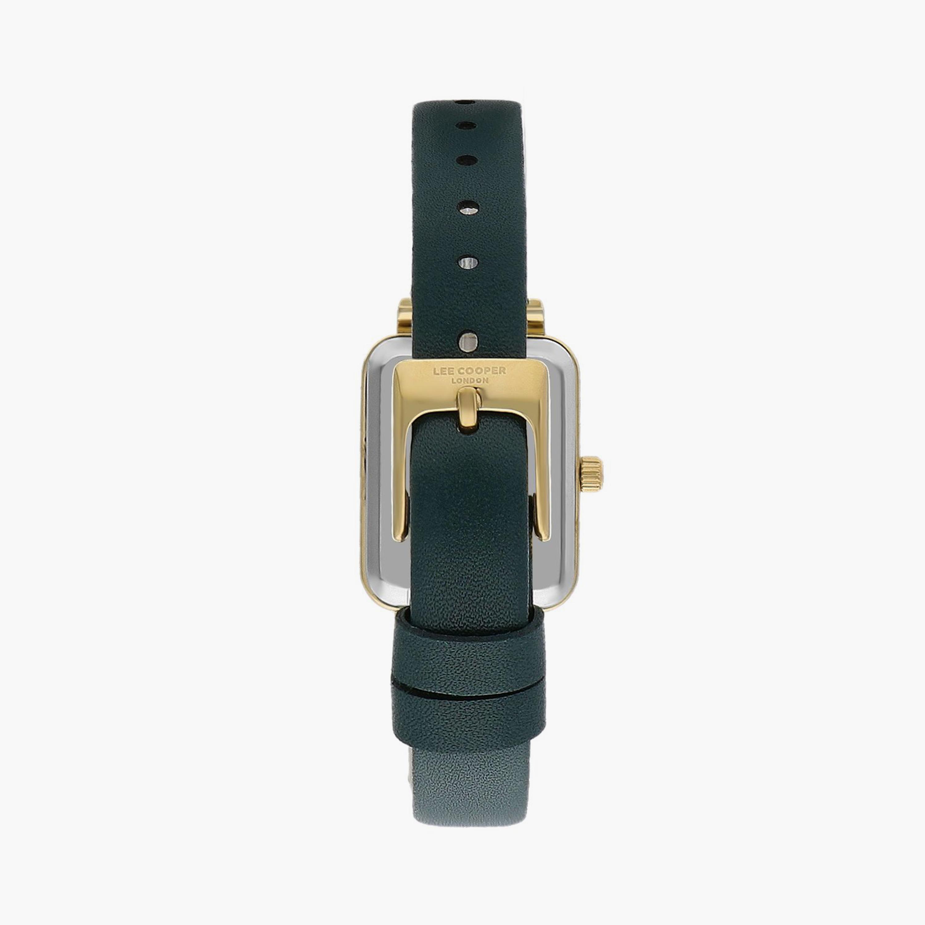 لي كوبر ساعة تناظرية جلد أخضر LC07814.177-women-watchesandjewellery-watches-image-3