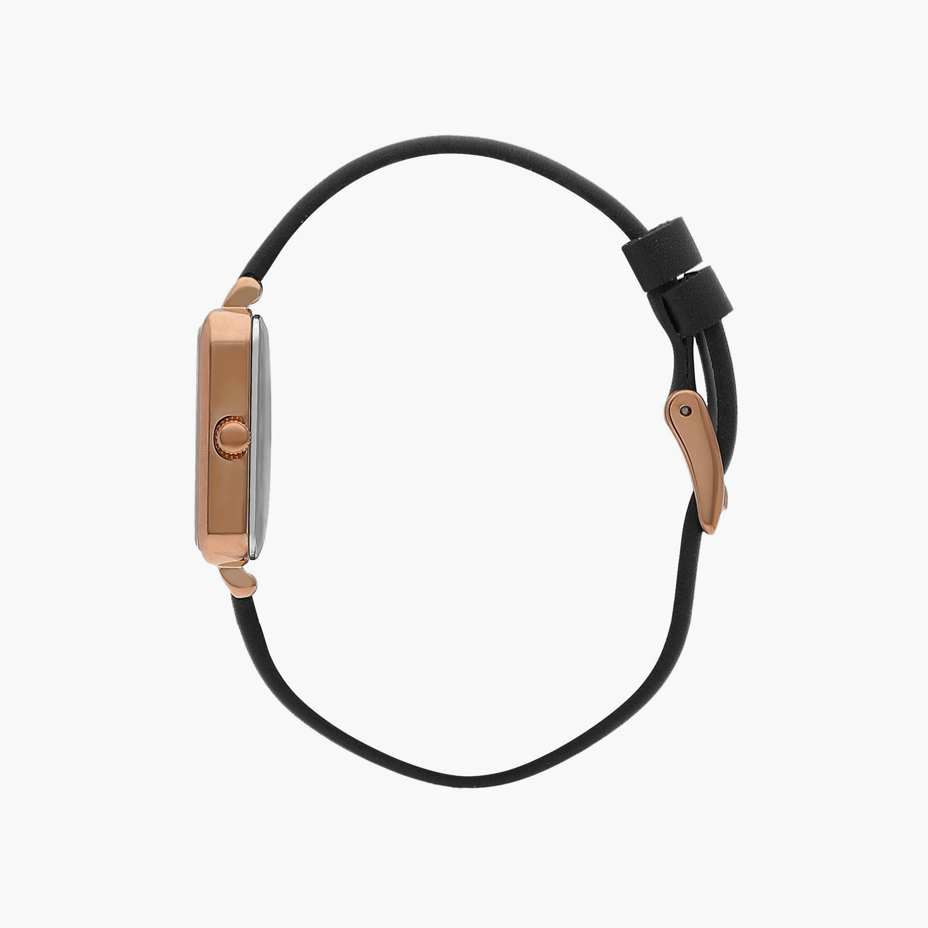 Lee Cooper Black Analog Leather Watch | LC07814.451-women-watchesandjewellery-watches-image-2