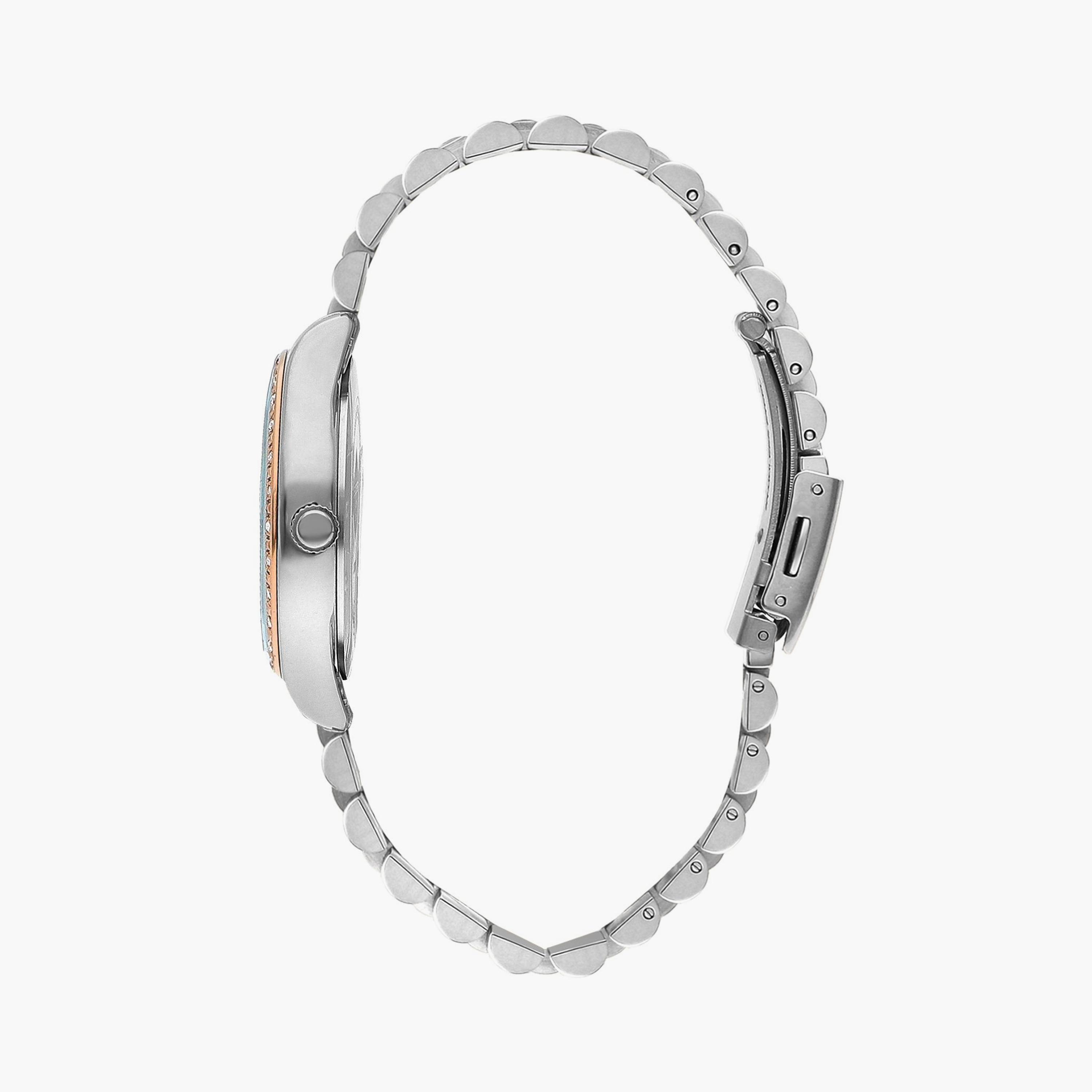 Lee Cooper Silver & Rose Gold Analog Metal Watch | LC07818.520-women-watchesandjewellery-watches-image-2
